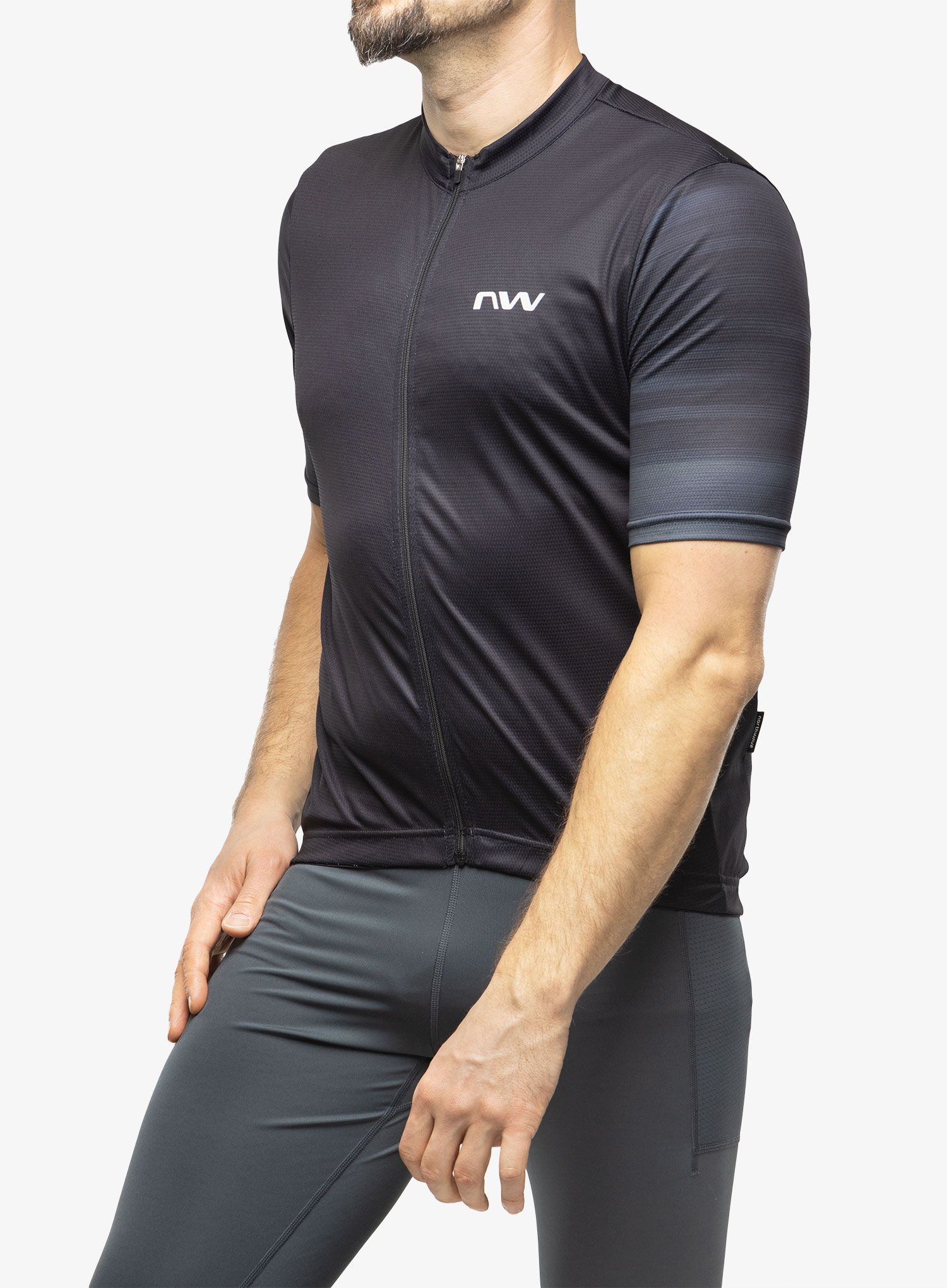 Kolesarska majica Northwave Origin Jersey Short Sleeve  - black