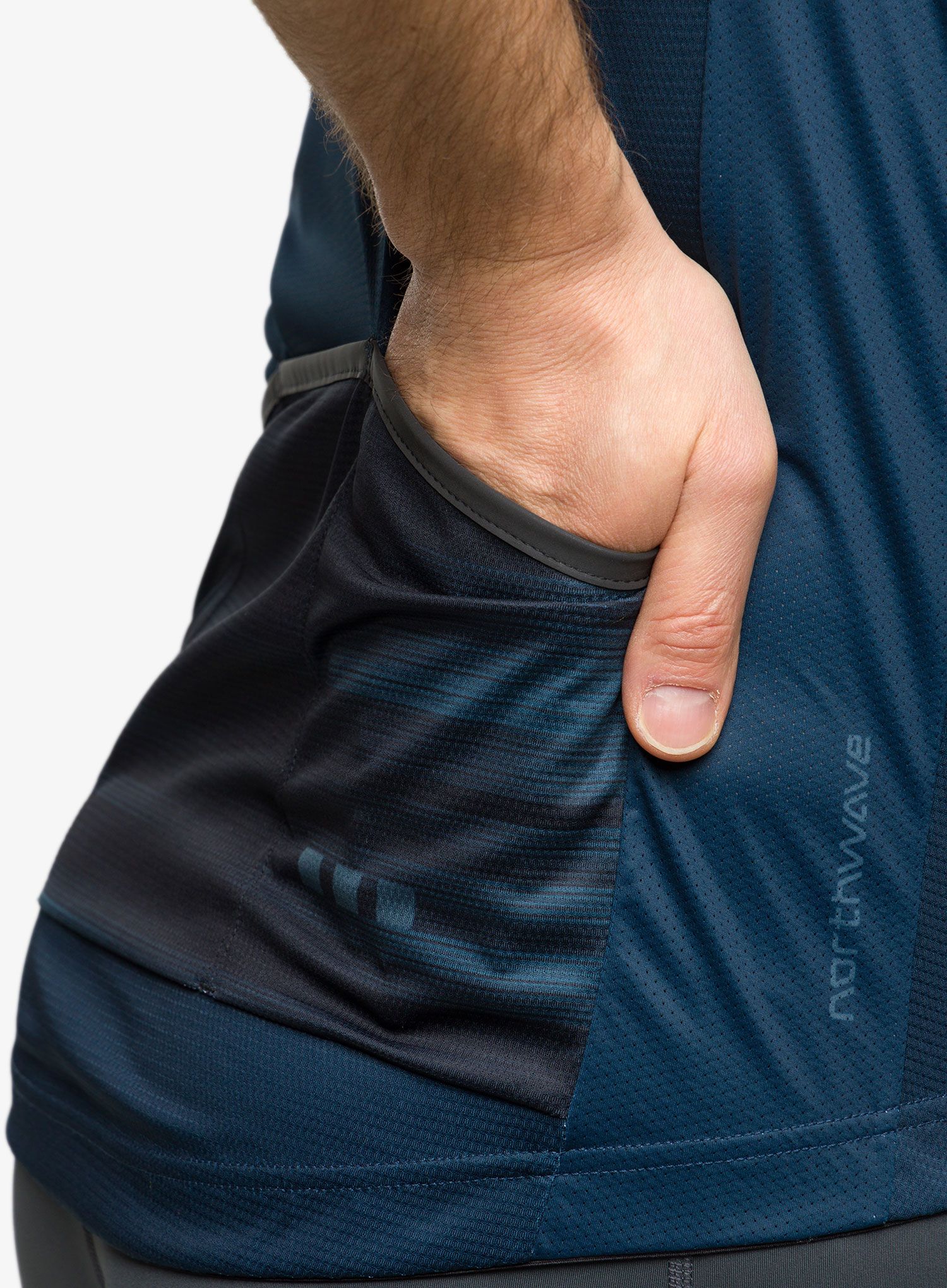 Kolesarska majica Northwave Origin Jersey Short Sleeve  - deep blue