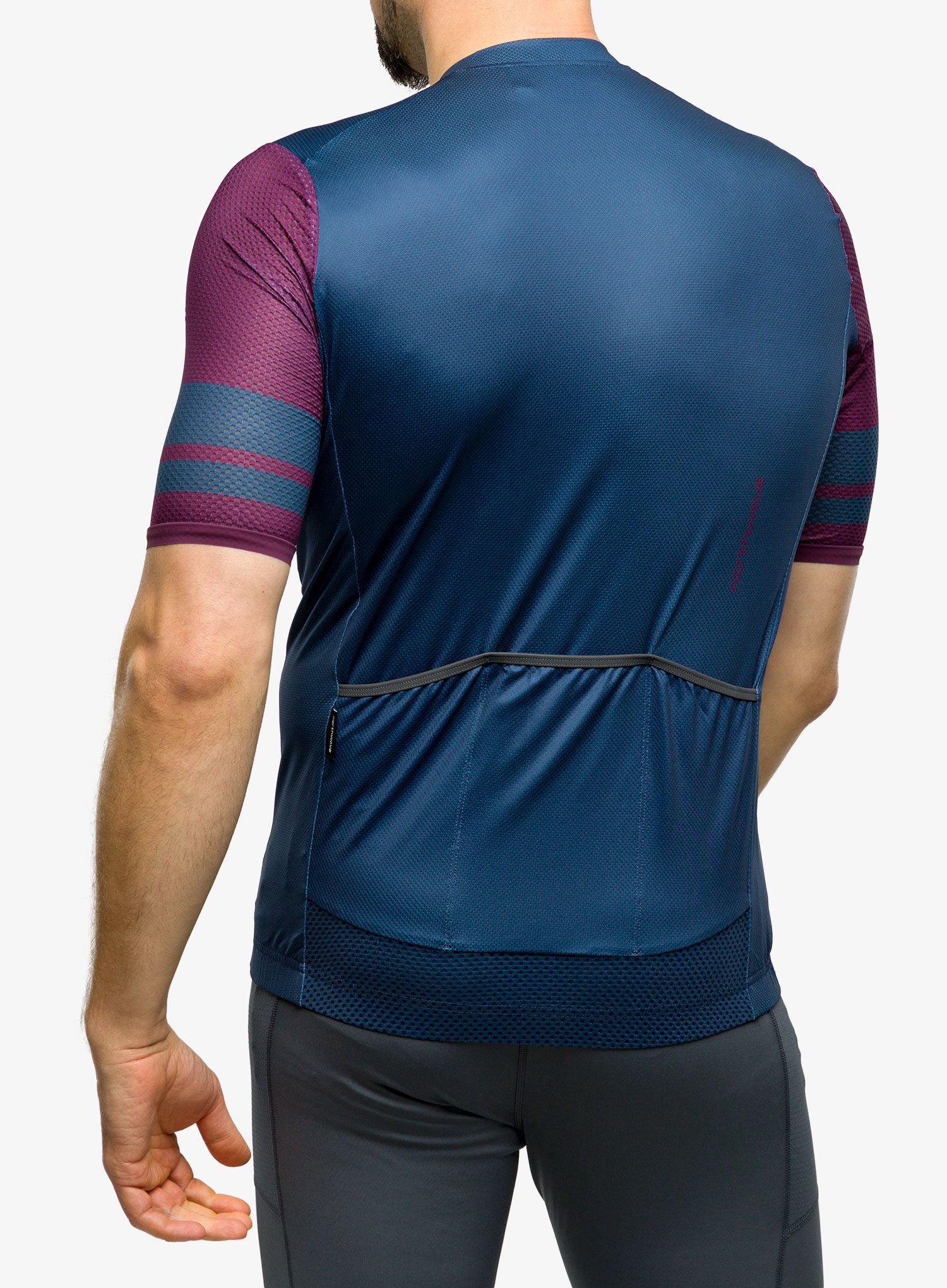 Kolesarska majica Northwave Storm Air Jersey Short Sleeve  - deep blue/purple