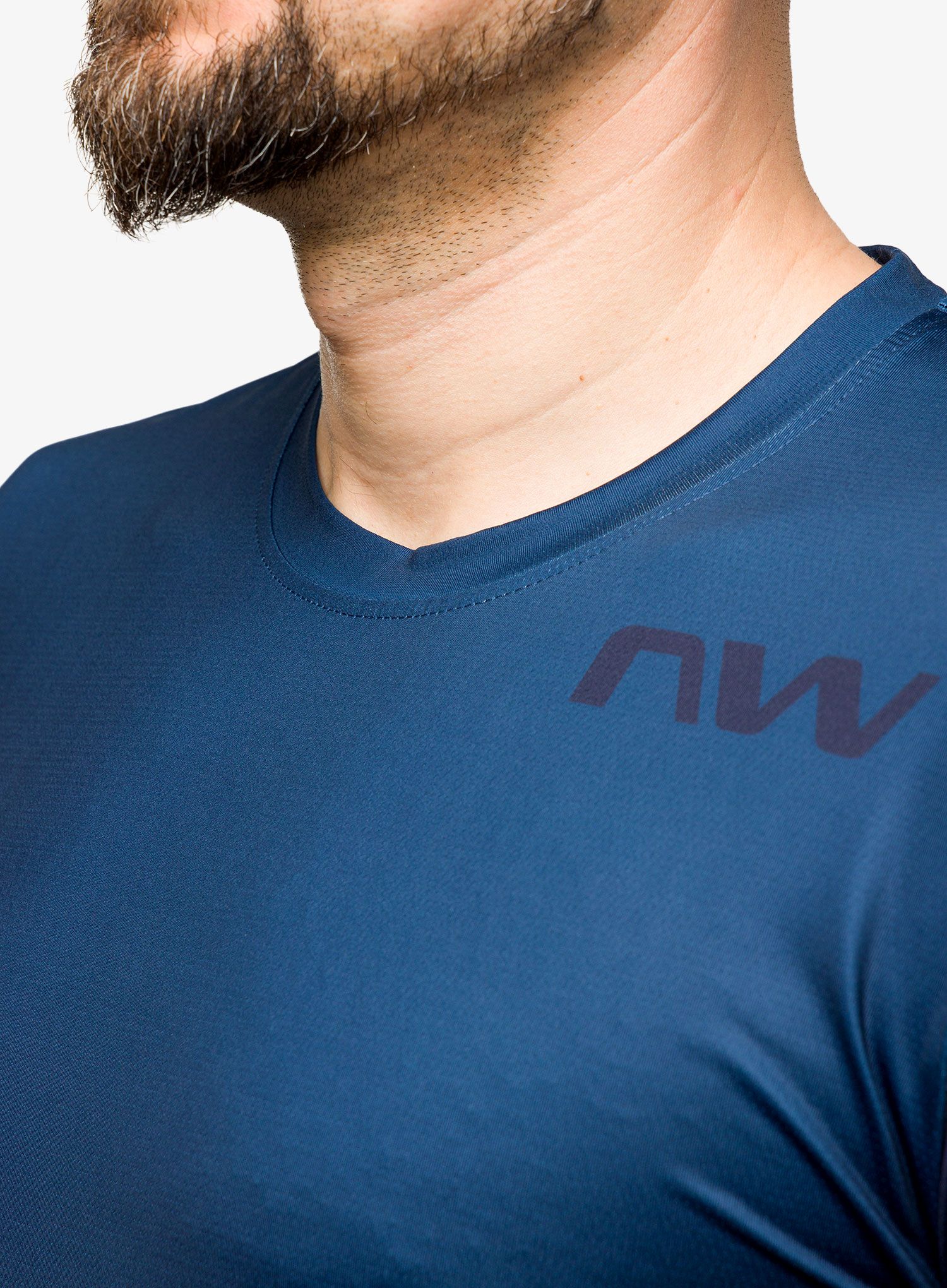 Kolesarska jopa Northwave Xtrail 2 Jersey Long Sleeve  - deep blue