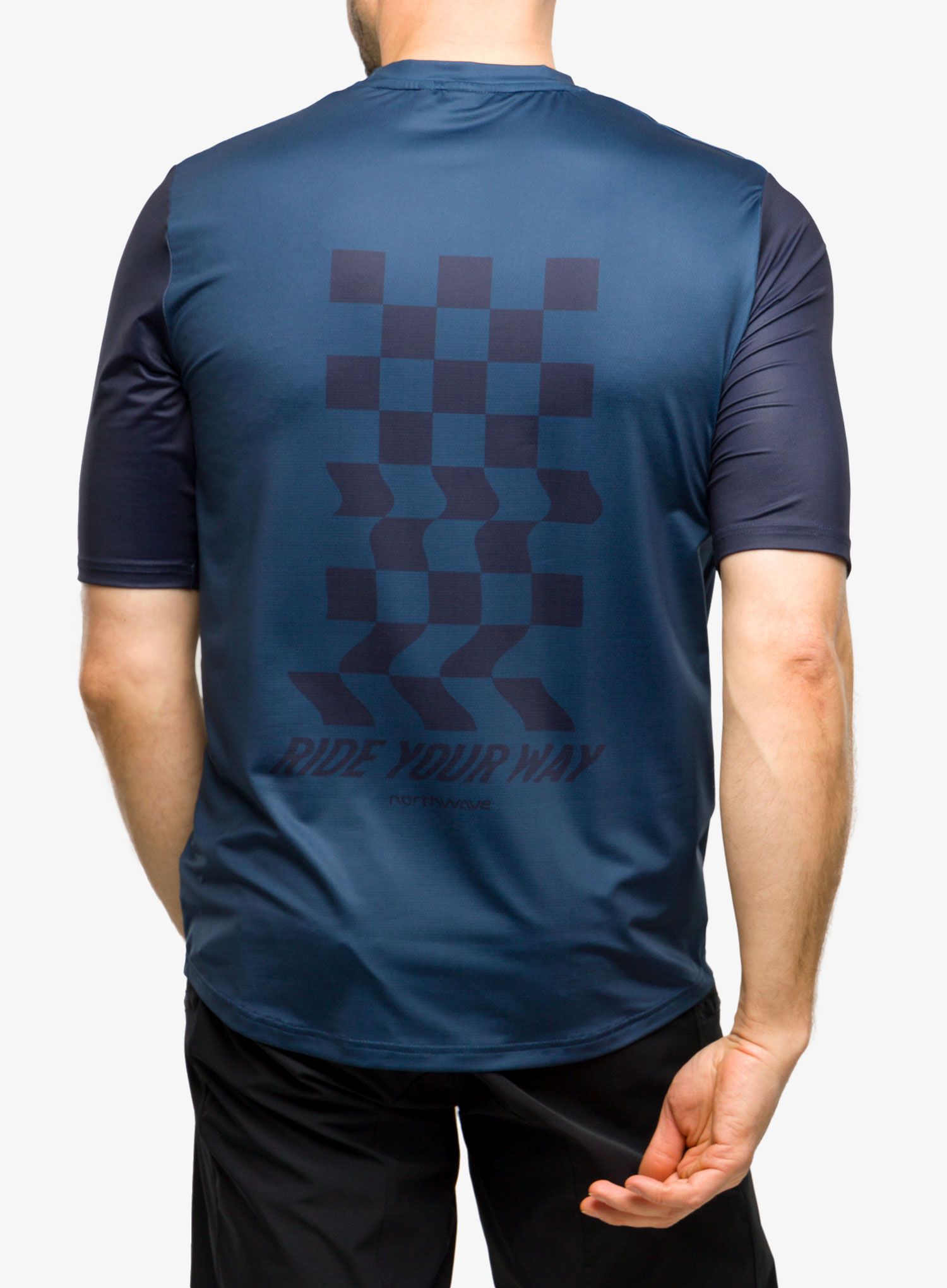 Majica enduro Northwave Xtrail 2 Jersey Short Sleeve  - deep blue