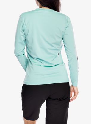Ženska kolesarska jopa Northwave Xtrail Long Sleeve Jersey - blue surf