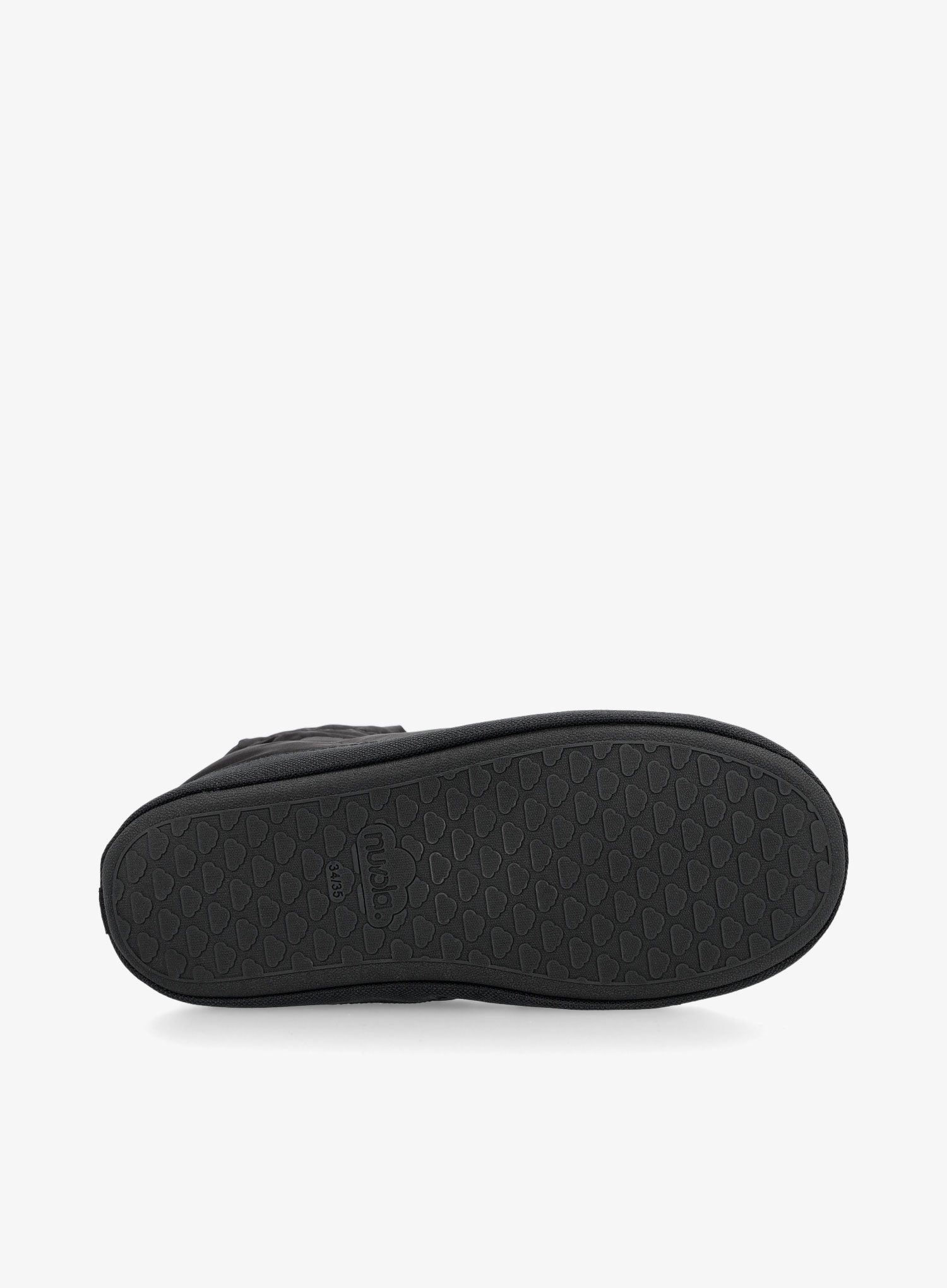 Podloženi copati Nuvola Boot Home - black