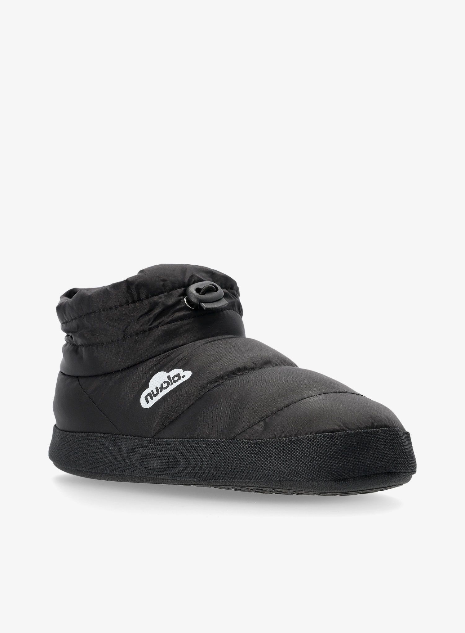 Podloženi copati Nuvola Boot Home - black