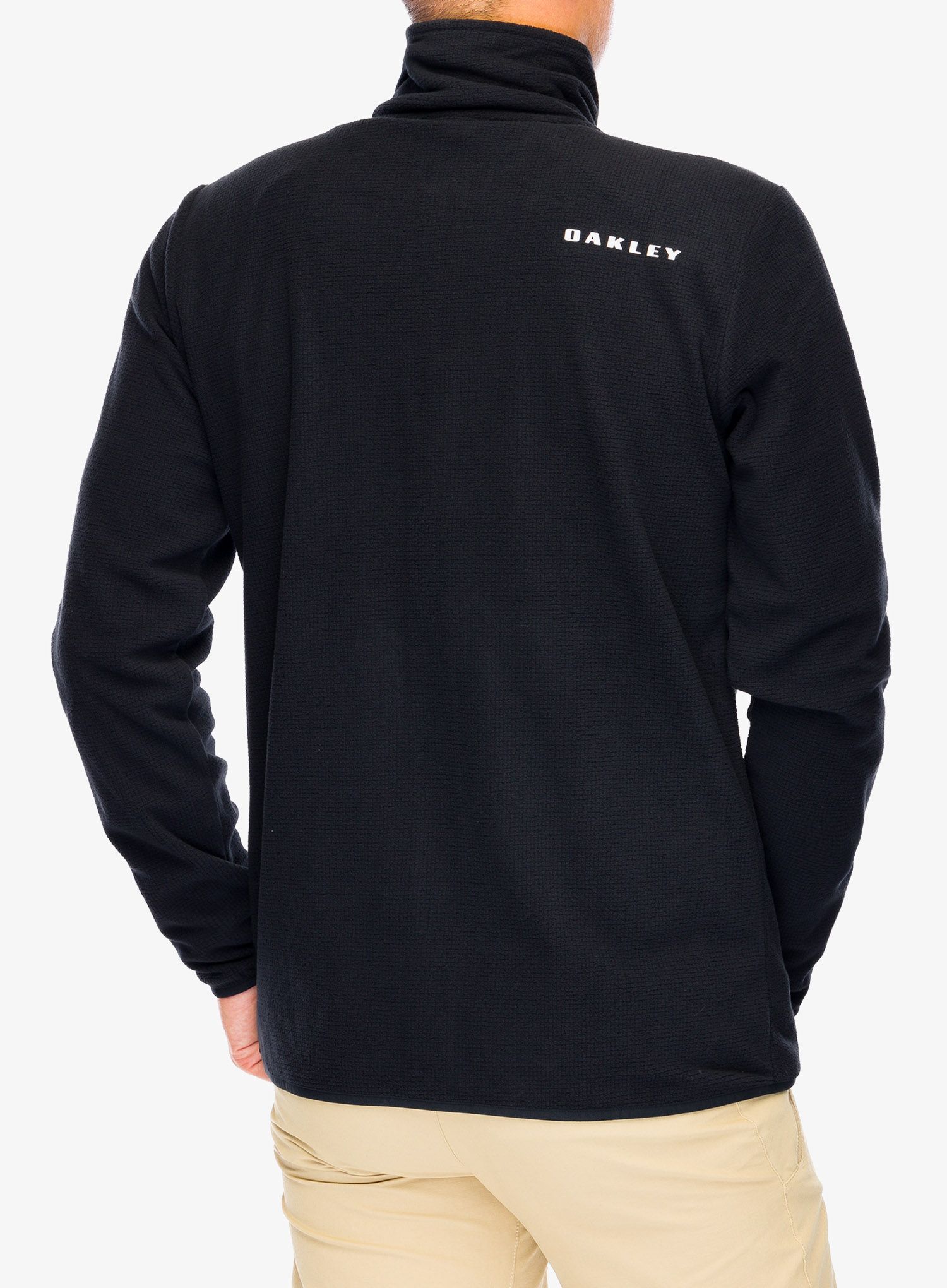 Flis Oakley Alpine Full Zip Sweatshirt - blackout