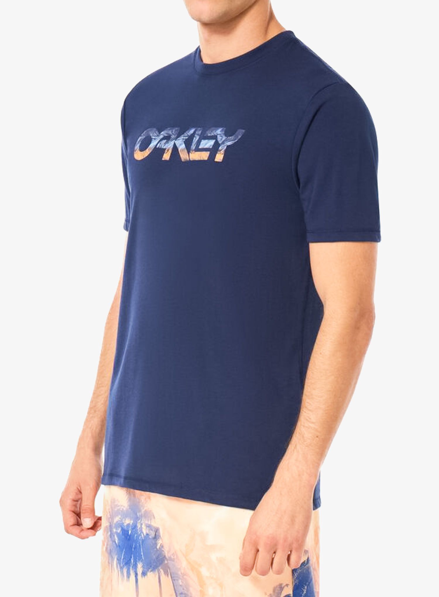 Športna majica Oakley B1B Sun Tee - team navy
