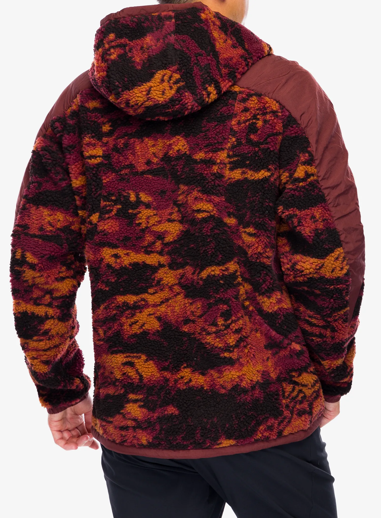 Flis Oakley Caribou Full Zip Sherpa - tiger camo red