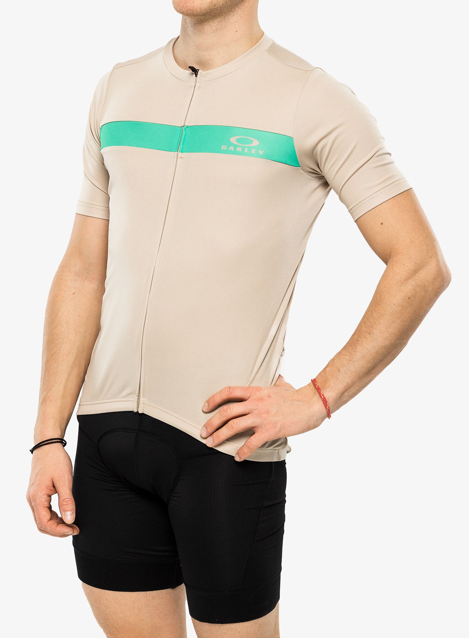 Kolesarska majica Oakley Classic Jersey - humus