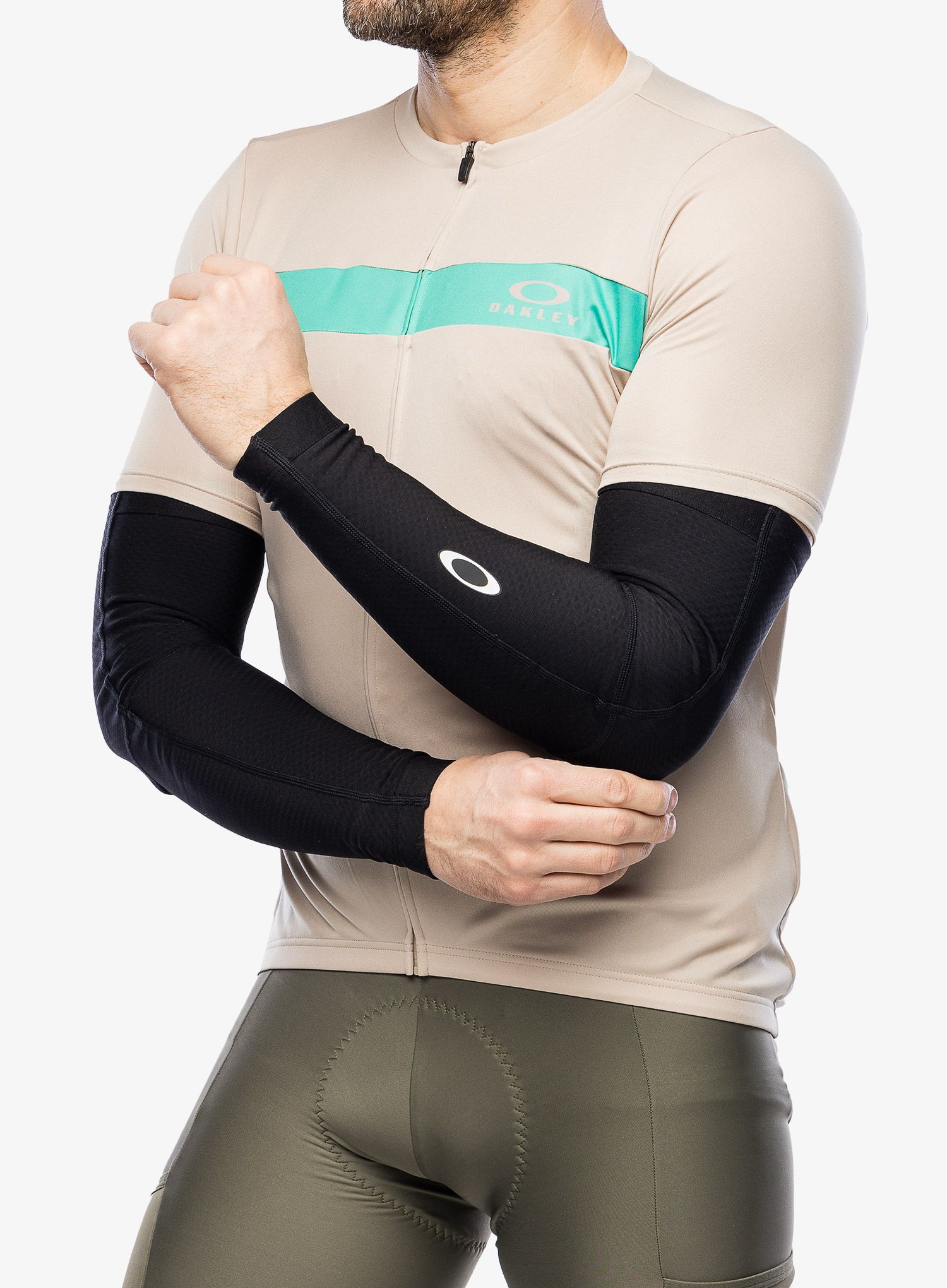Kolesarski rokavi Oakley Clima Arm Warmer - blackout