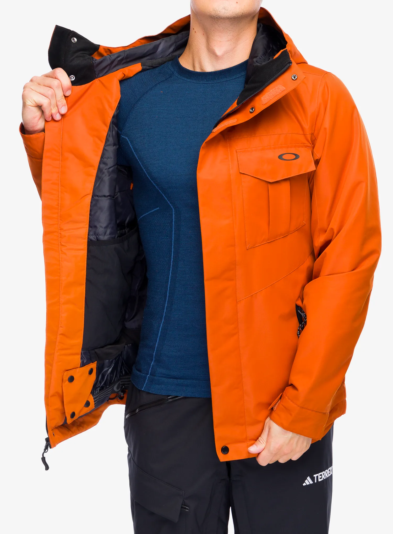 Sintetična jakna Oakley Core Divisional RC Insulated JKT - ginger