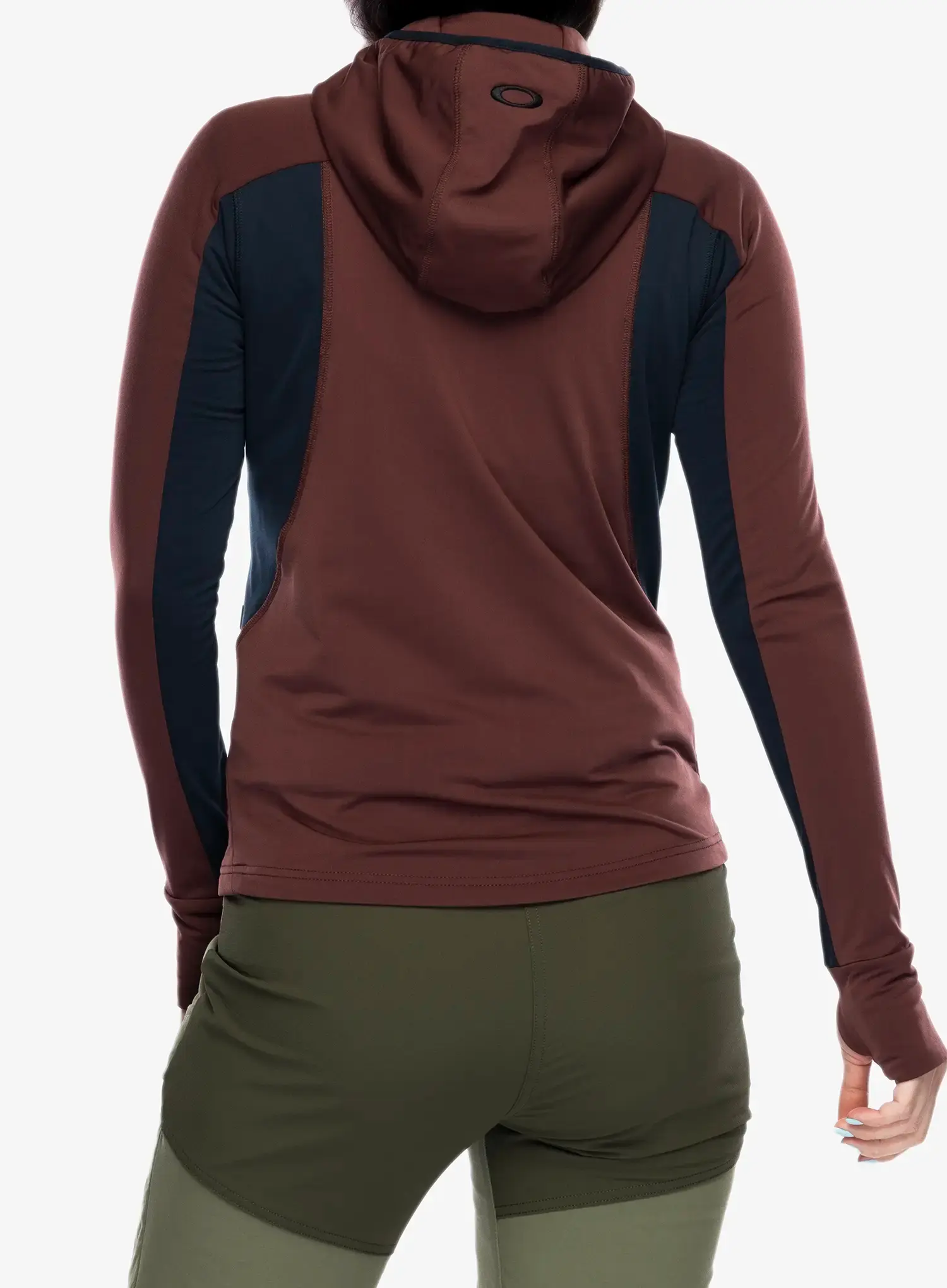 Jopica s kapuco Oakley Drift Tech Fleece - blackout/grenache