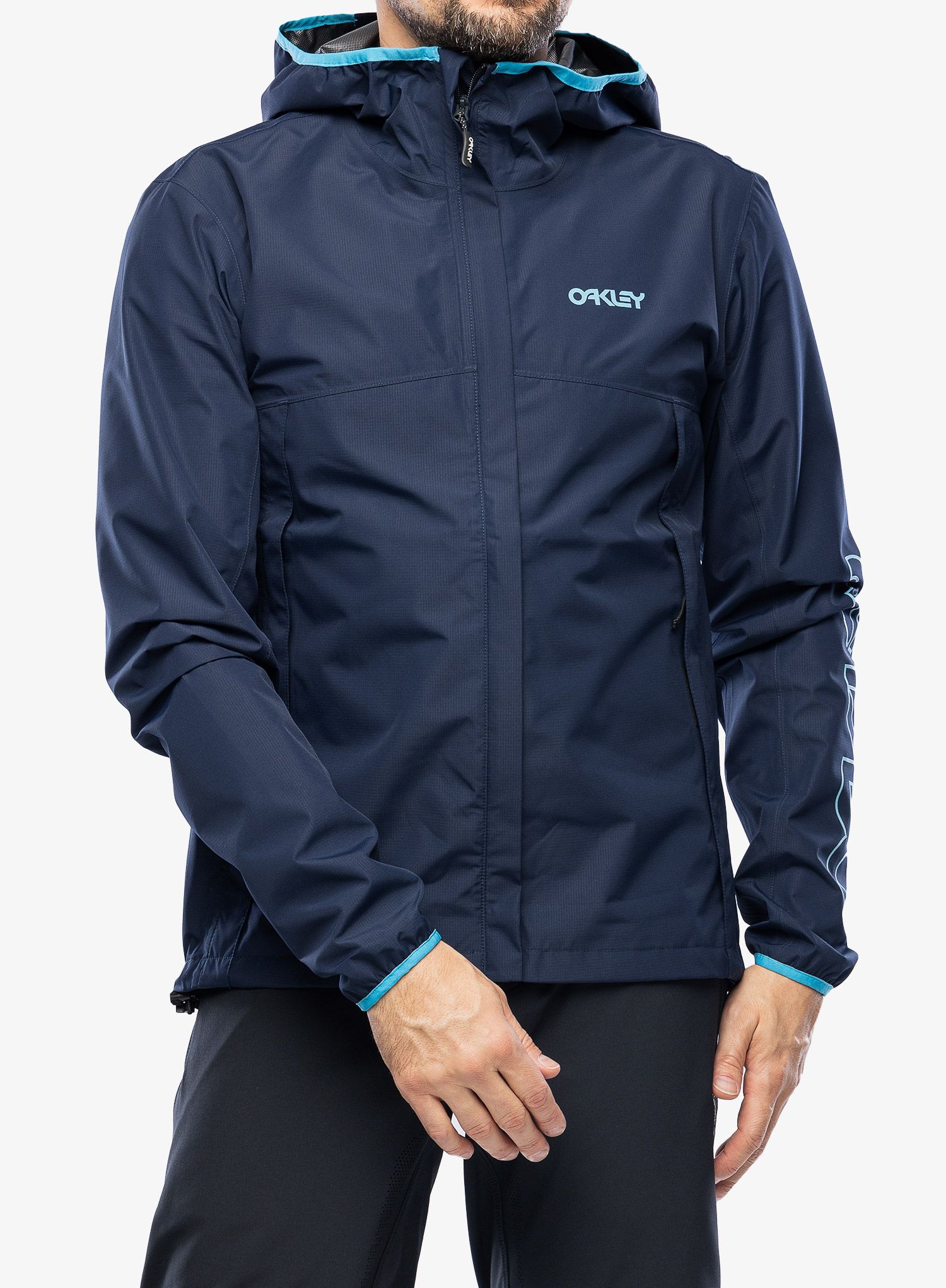 Kolesarska jakna Oakley Elements Shell Jacket - fathom