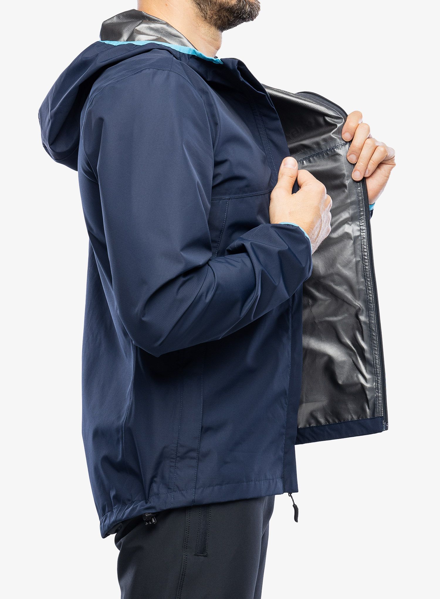 Kolesarska jakna Oakley Elements Shell Jacket - fathom
