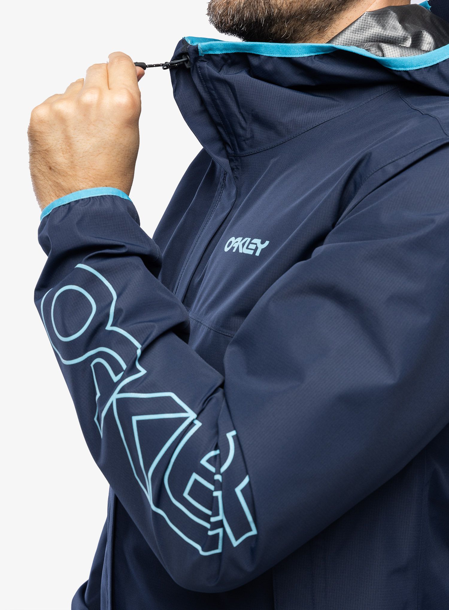 Kolesarska jakna Oakley Elements Shell Jacket - fathom
