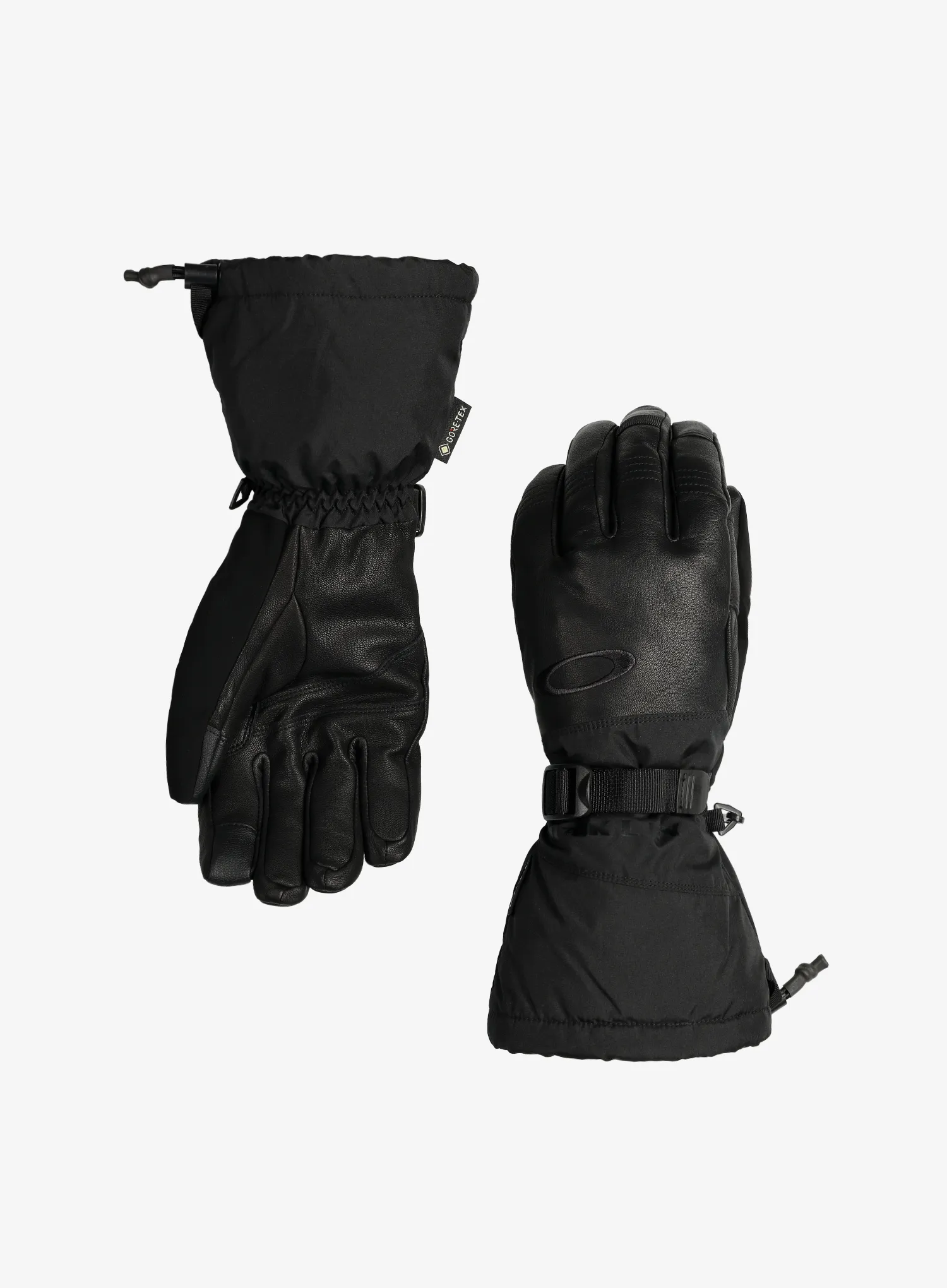Pohodniške rokavice Oakley Ellipse Goatskin Gauntlet Gloves - blackout