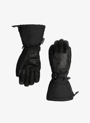Pohodniške rokavice Oakley Ellipse Goatskin Gauntlet Gloves - blackout
