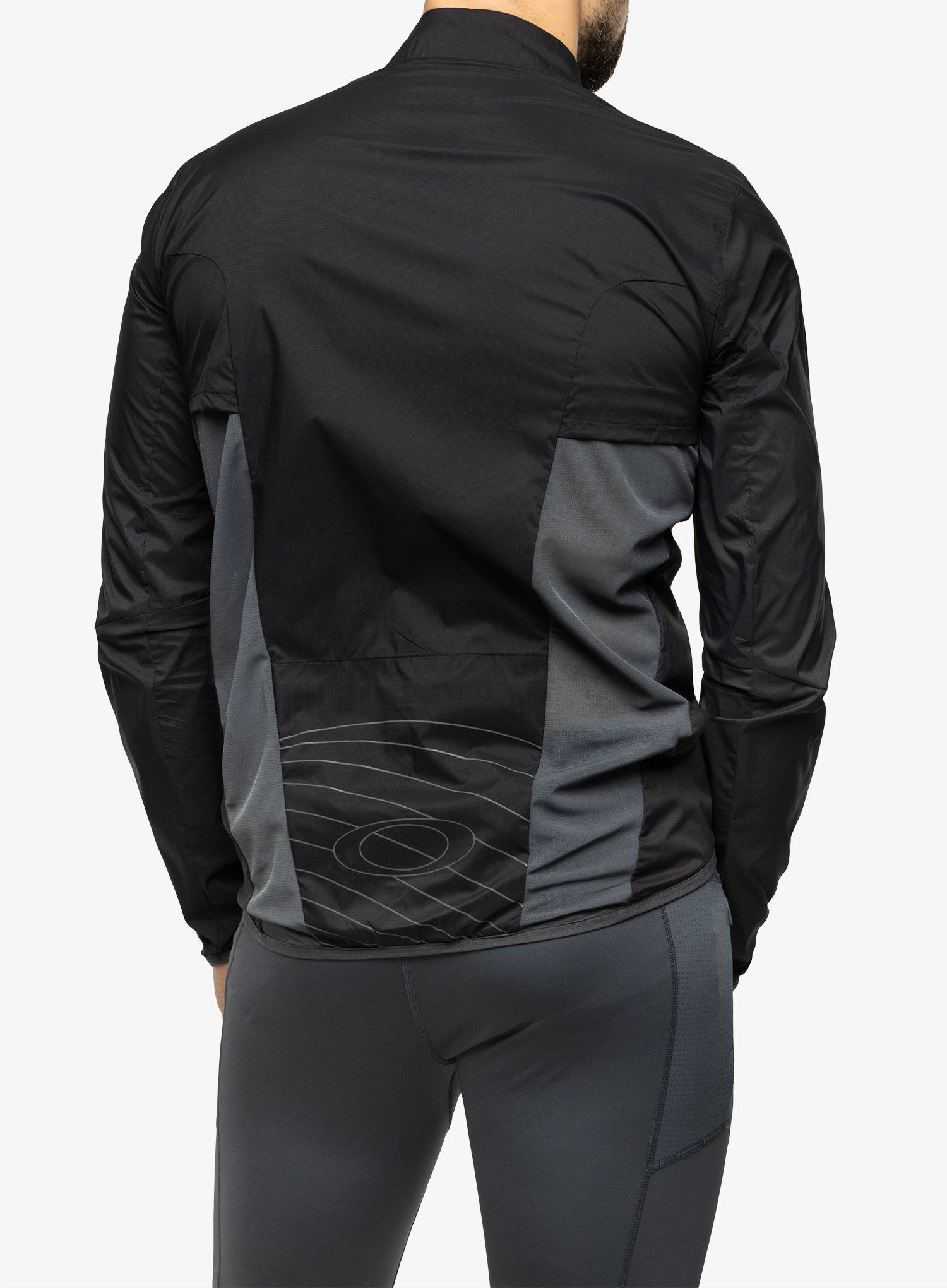 Kolesarska jakna Oakley Endurance PKBL Wind Jacket - blackout