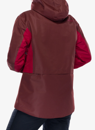 Ženska smučarska jakna Oakley Heavenly RC Jacket - grenache/iron red
