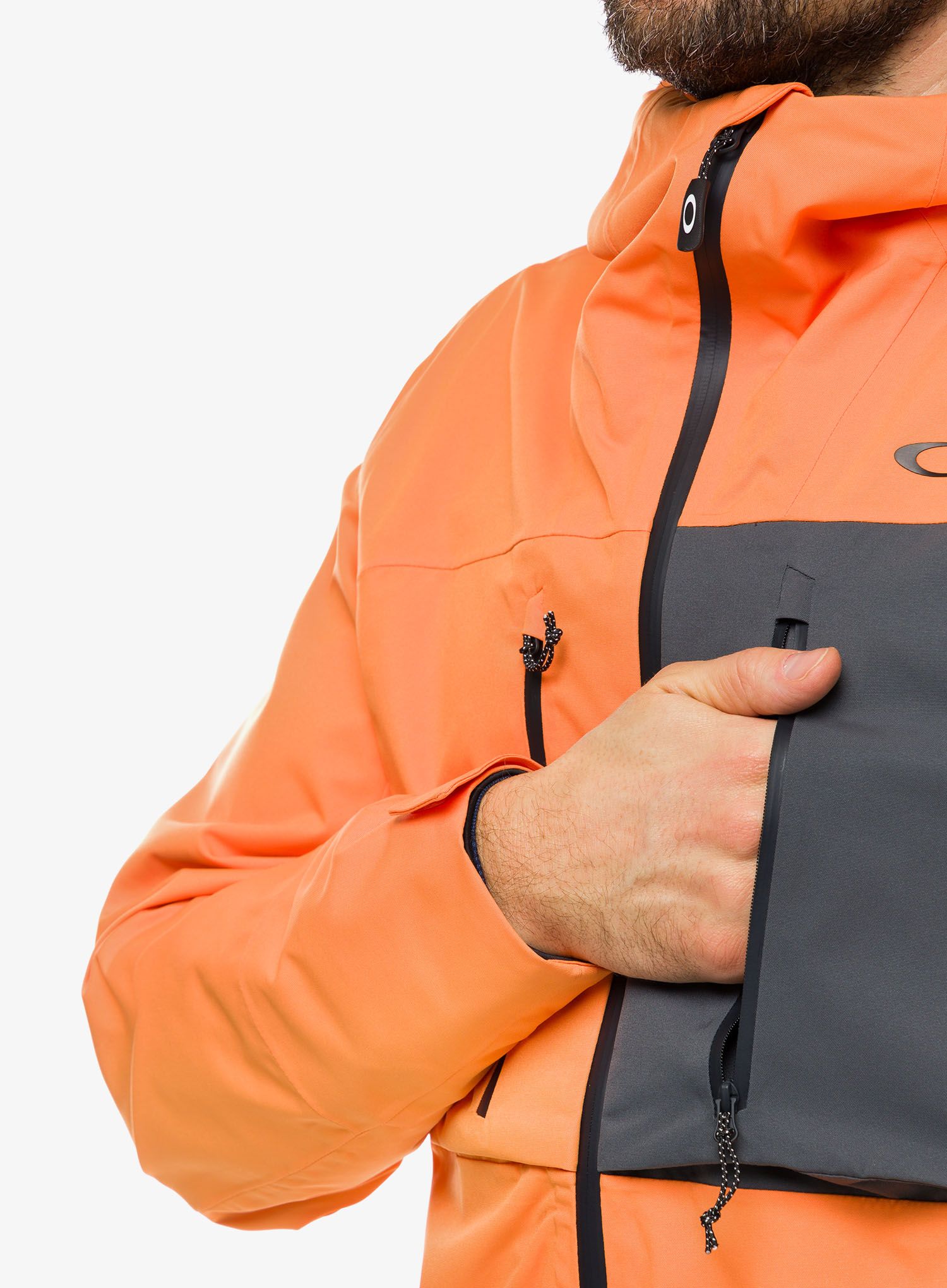 Smučarska jakna Oakley Kendall RC Shell Jacket - soft orange