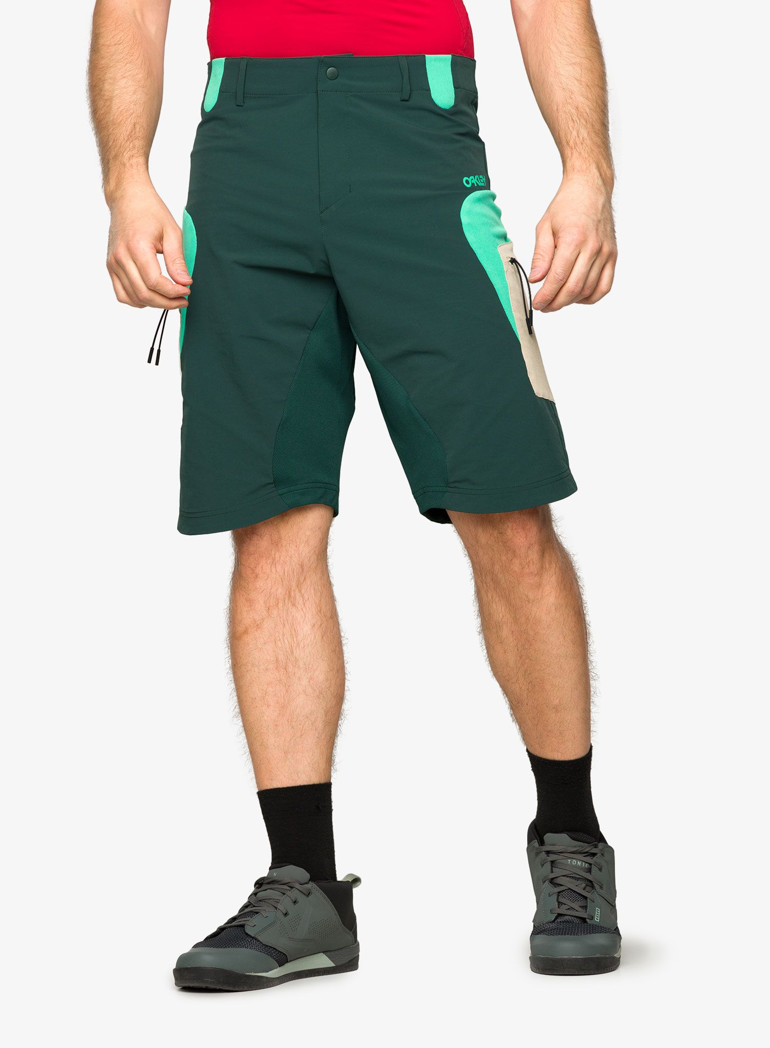 Kolesarske kratke hlače Oakley Maven MTB Cargo Short - hunter green