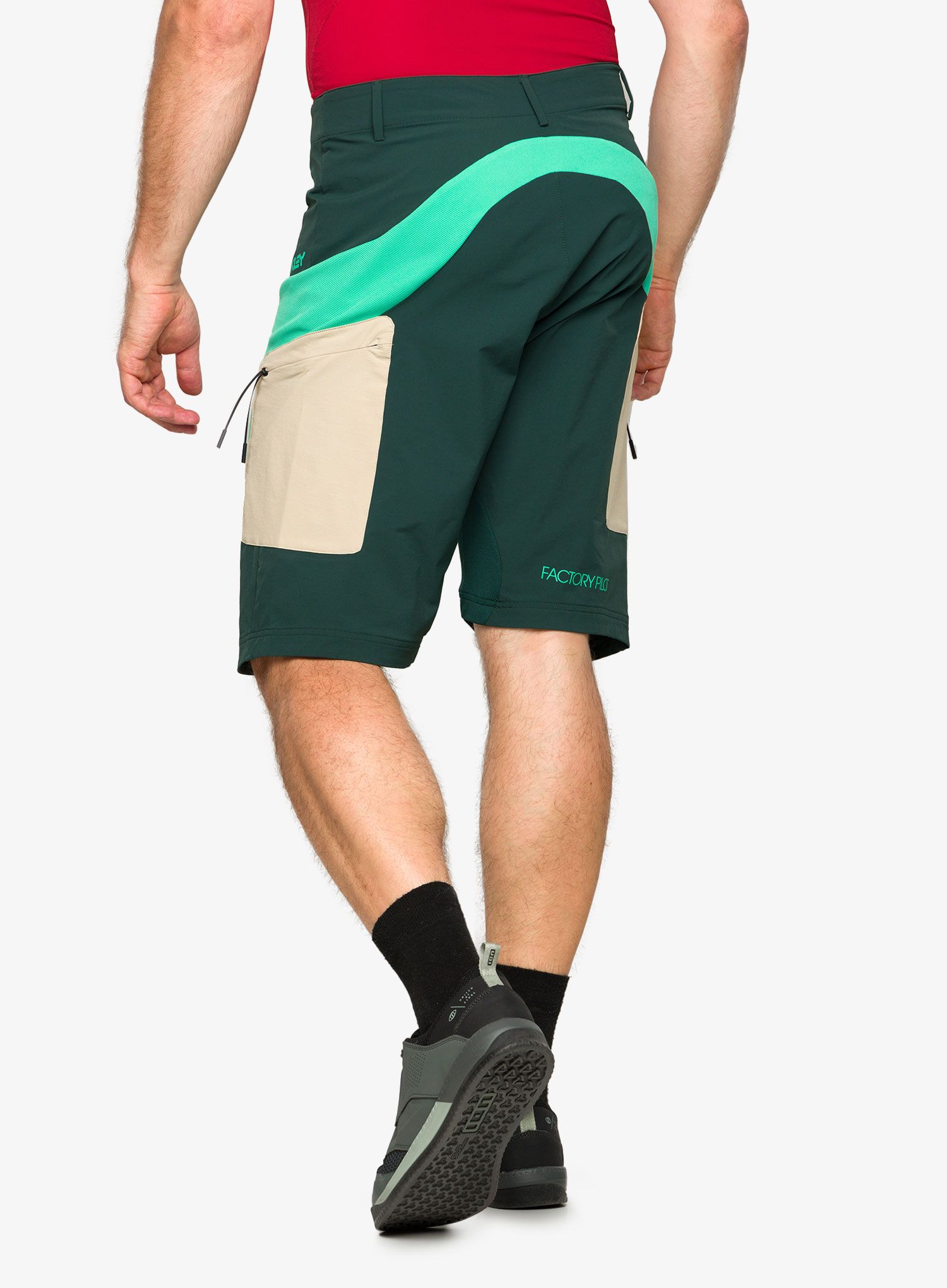 Kolesarske kratke hlače Oakley Maven MTB Cargo Short - hunter green