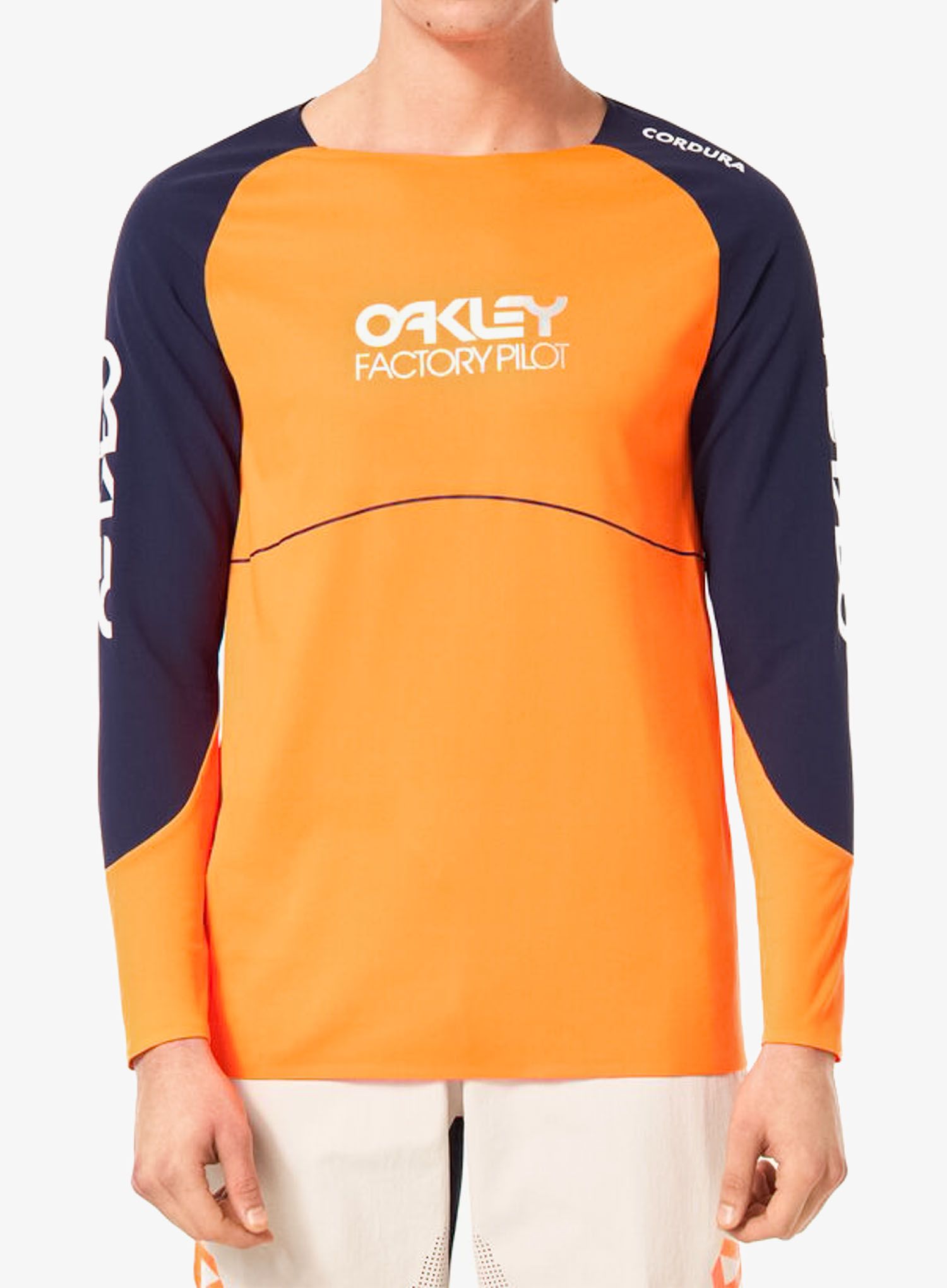 Jopa enduro Oakley Maven Scrub LS Jersey - orange/blue
