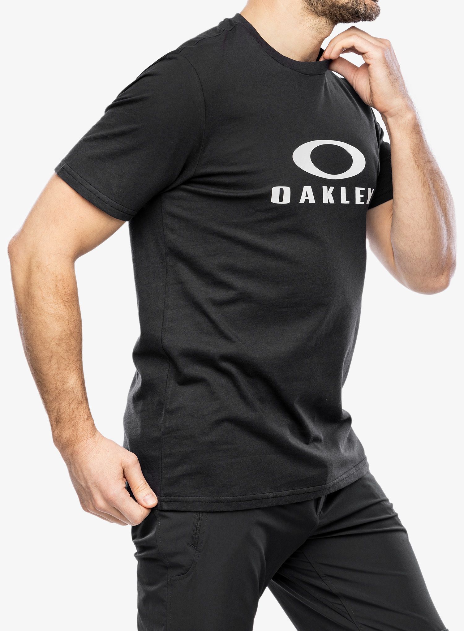 Majica s potiskom Oakley O Bark 2.0 - blackout