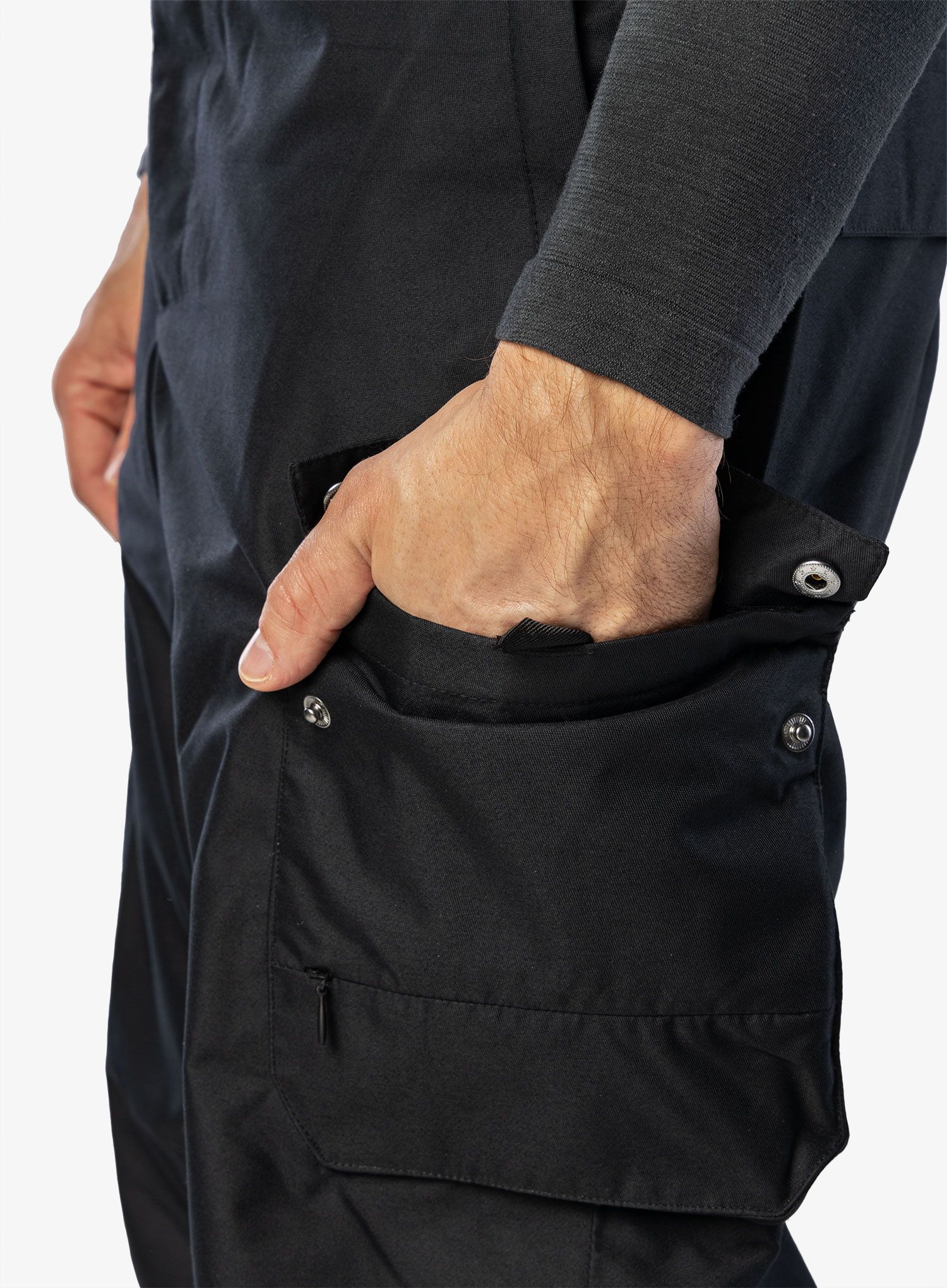 Smučarske hlače Oakley Pivot Cargo Shell Pant - blackout