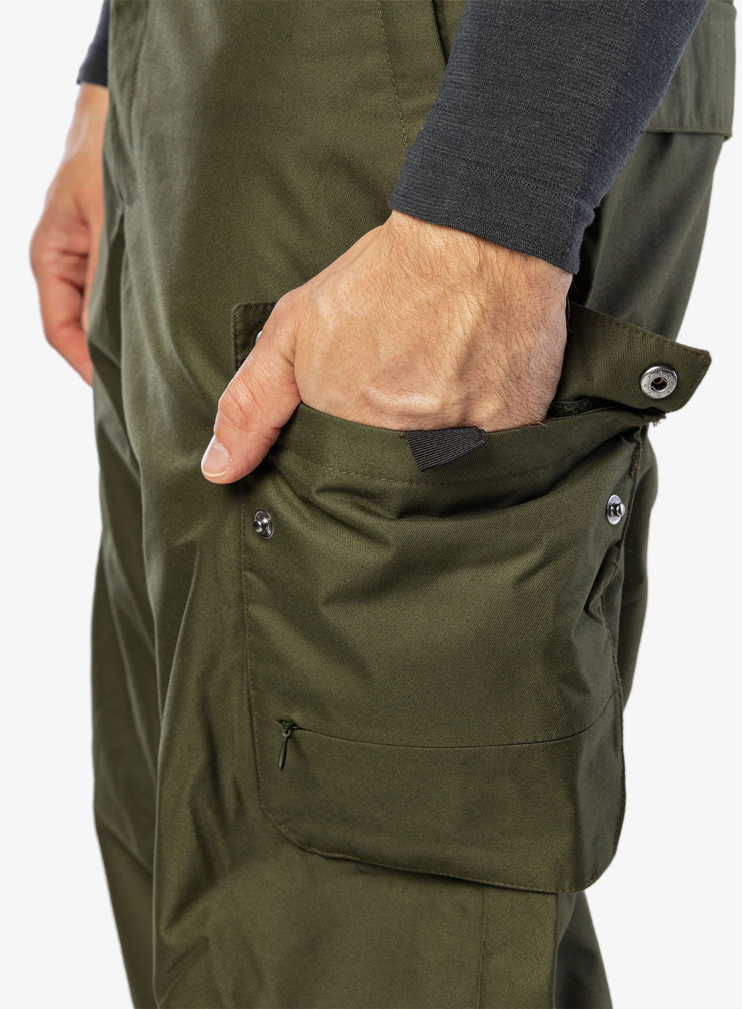 Smučarske hlače Oakley Pivot Cargo Shell Pant - new dark brush