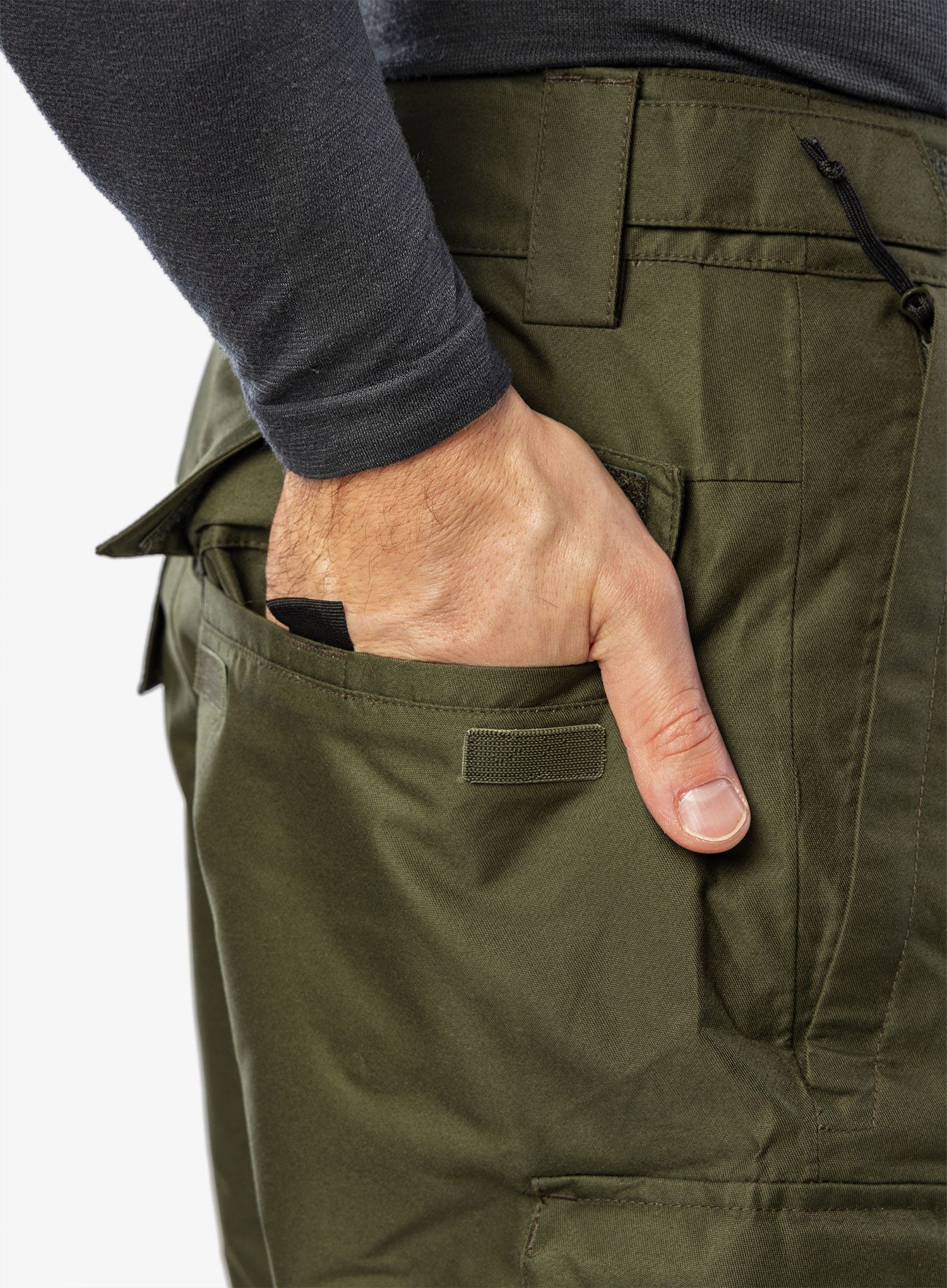 Smučarske hlače Oakley Pivot Cargo Shell Pant - new dark brush