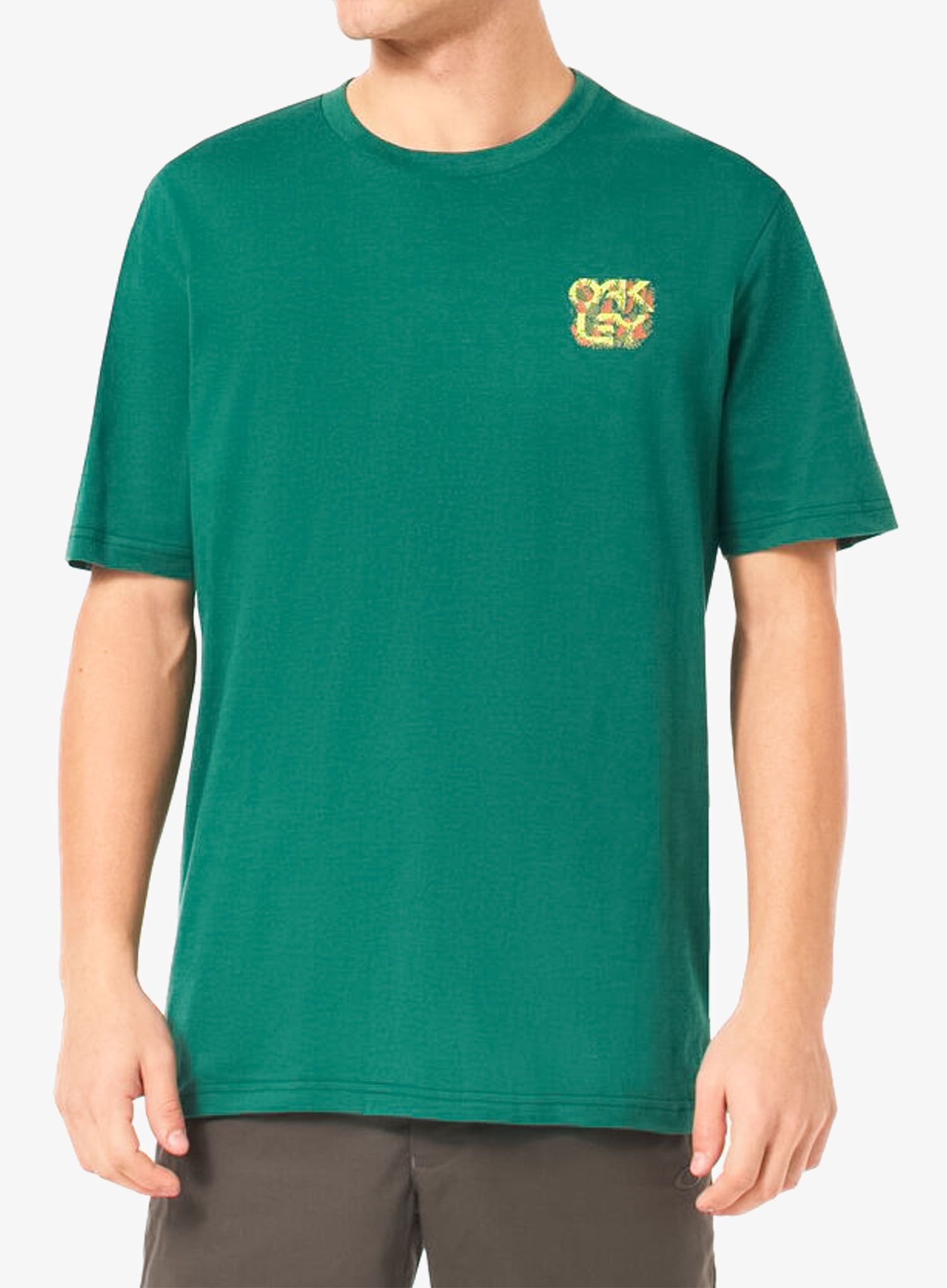 Majica s potiskom Oakley Sea Nassa Tee - viridian