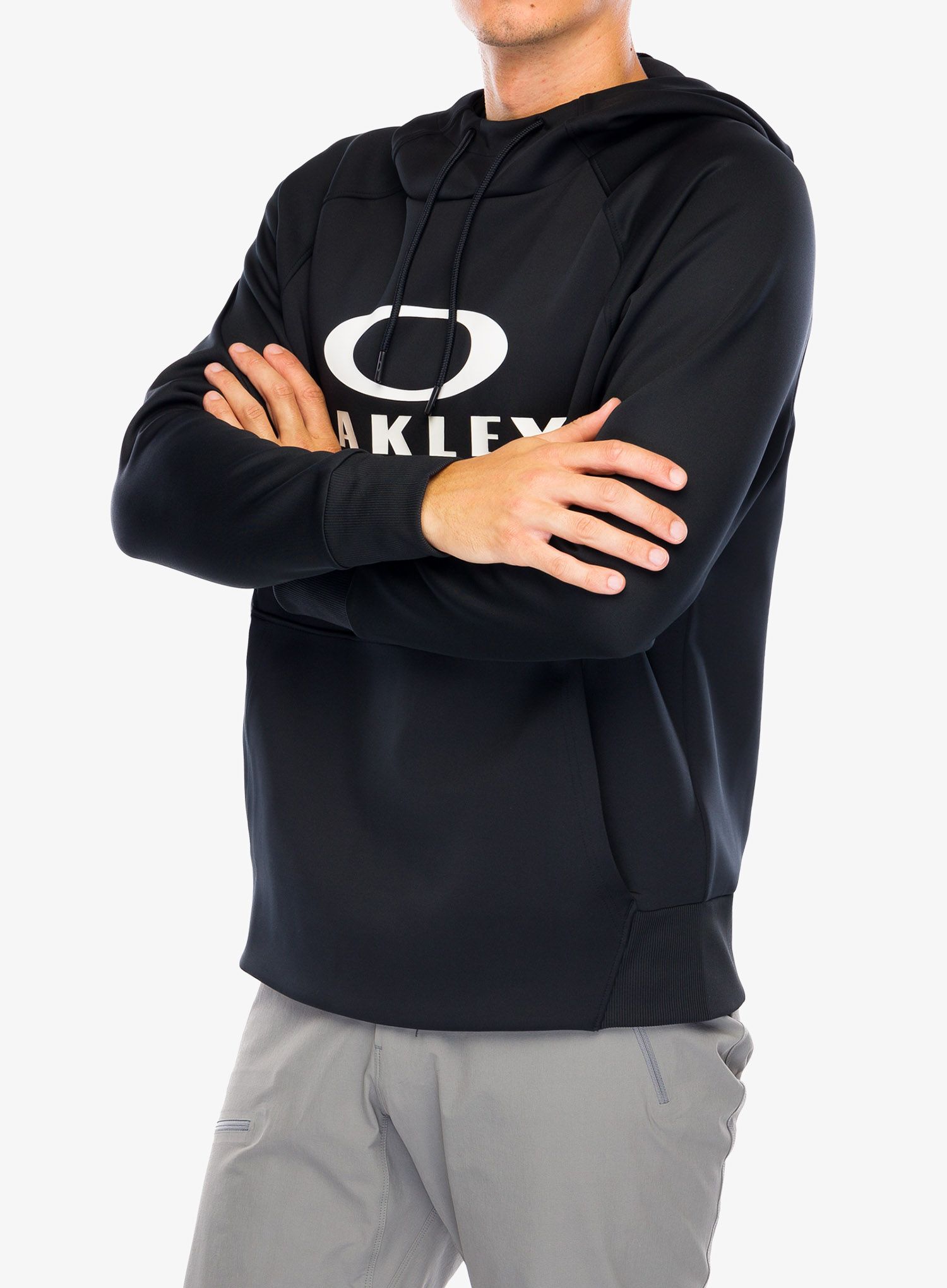 Jopica s kapuco Oakley Sierra DWR Fleece Hoody 2.0 - blackout