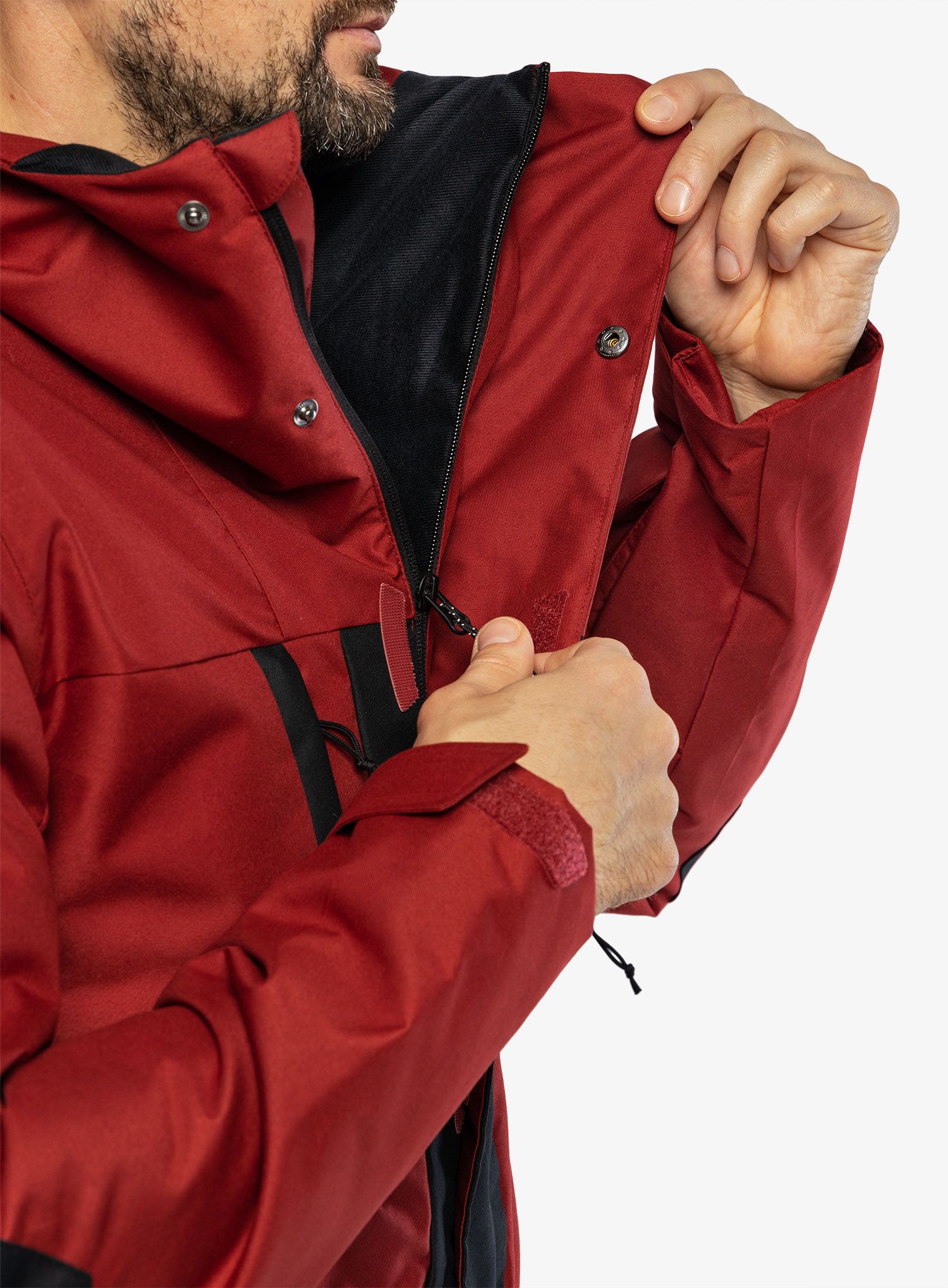 Sintetična jakna Oakley Sierra Insulated Jacket - iron red/blackout