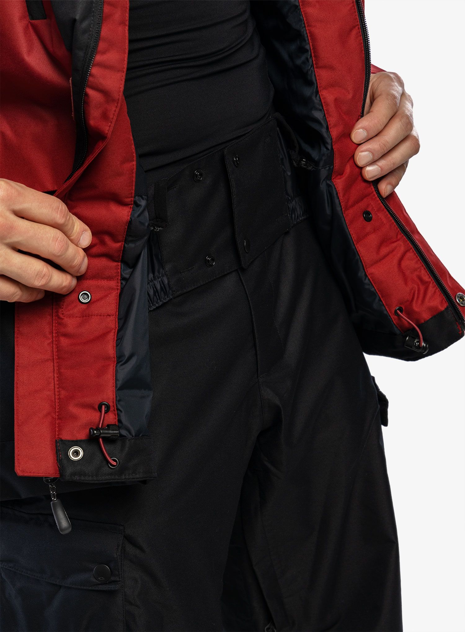 Sintetična jakna Oakley Sierra Insulated Jacket - iron red/blackout
