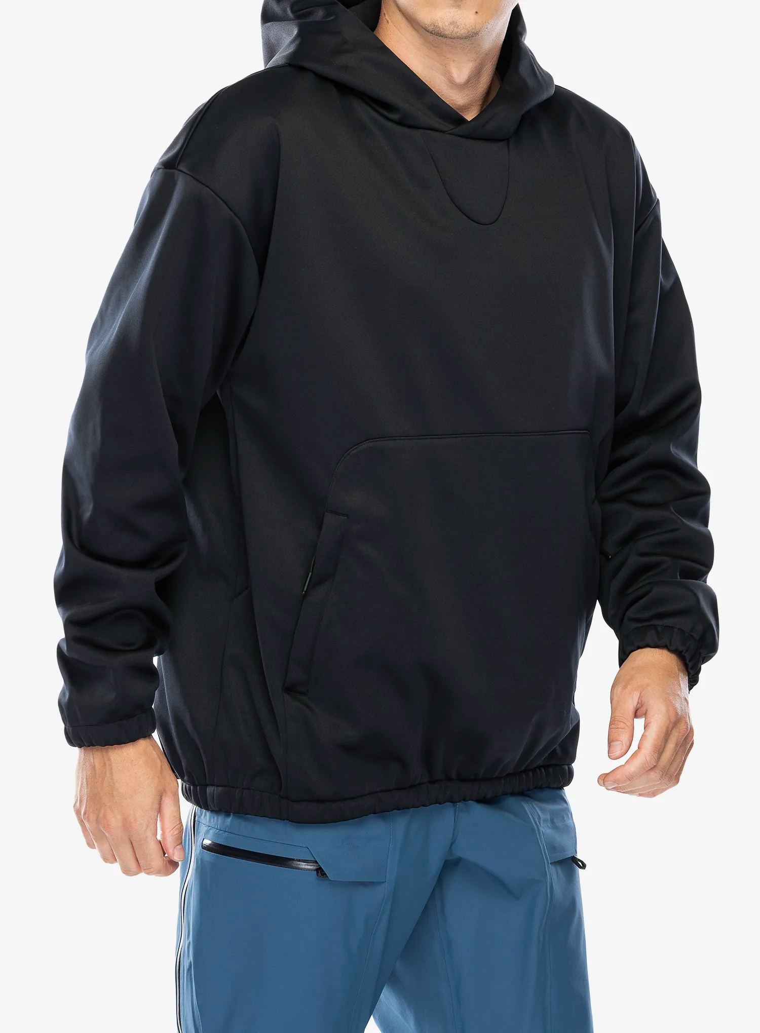 Jopica s kapuco Oakley Solar Rail Softshell Hoodie - blackout
