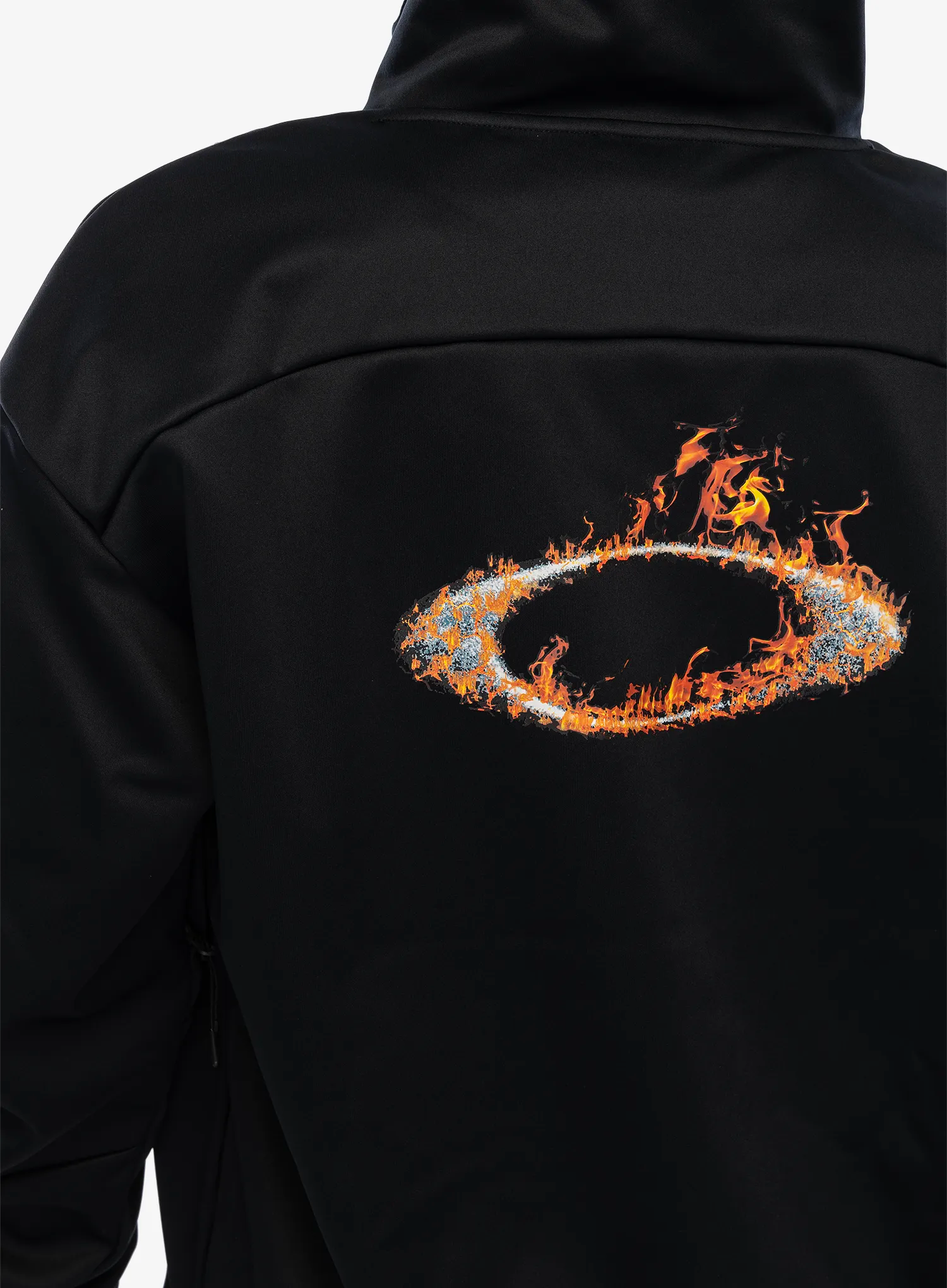 Jopica s kapuco Oakley Solar Rail Softshell Hoodie - blackout