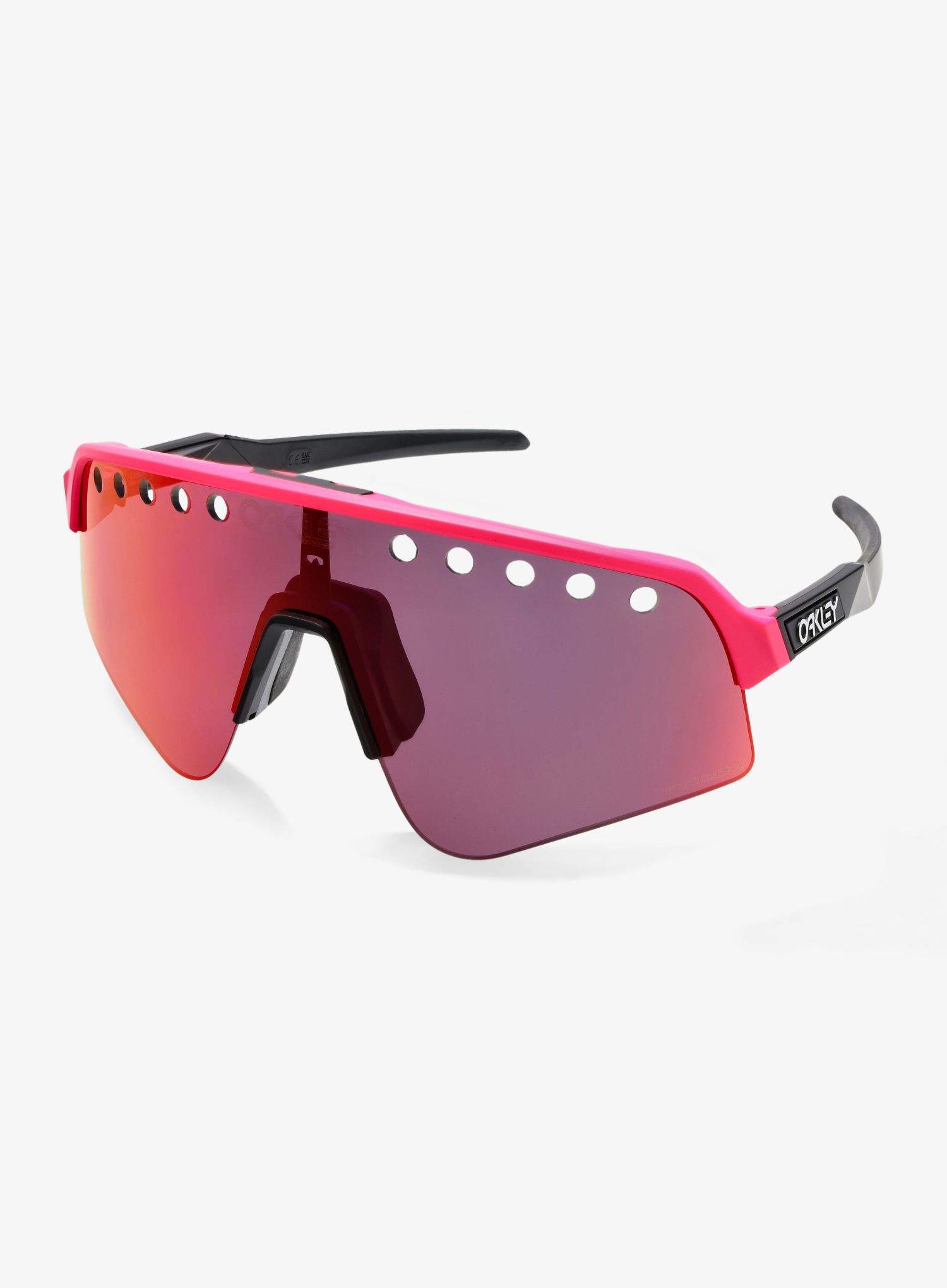 Kolesarska očala Oakley Sutro Lite Sweep - pink/black/prizm red