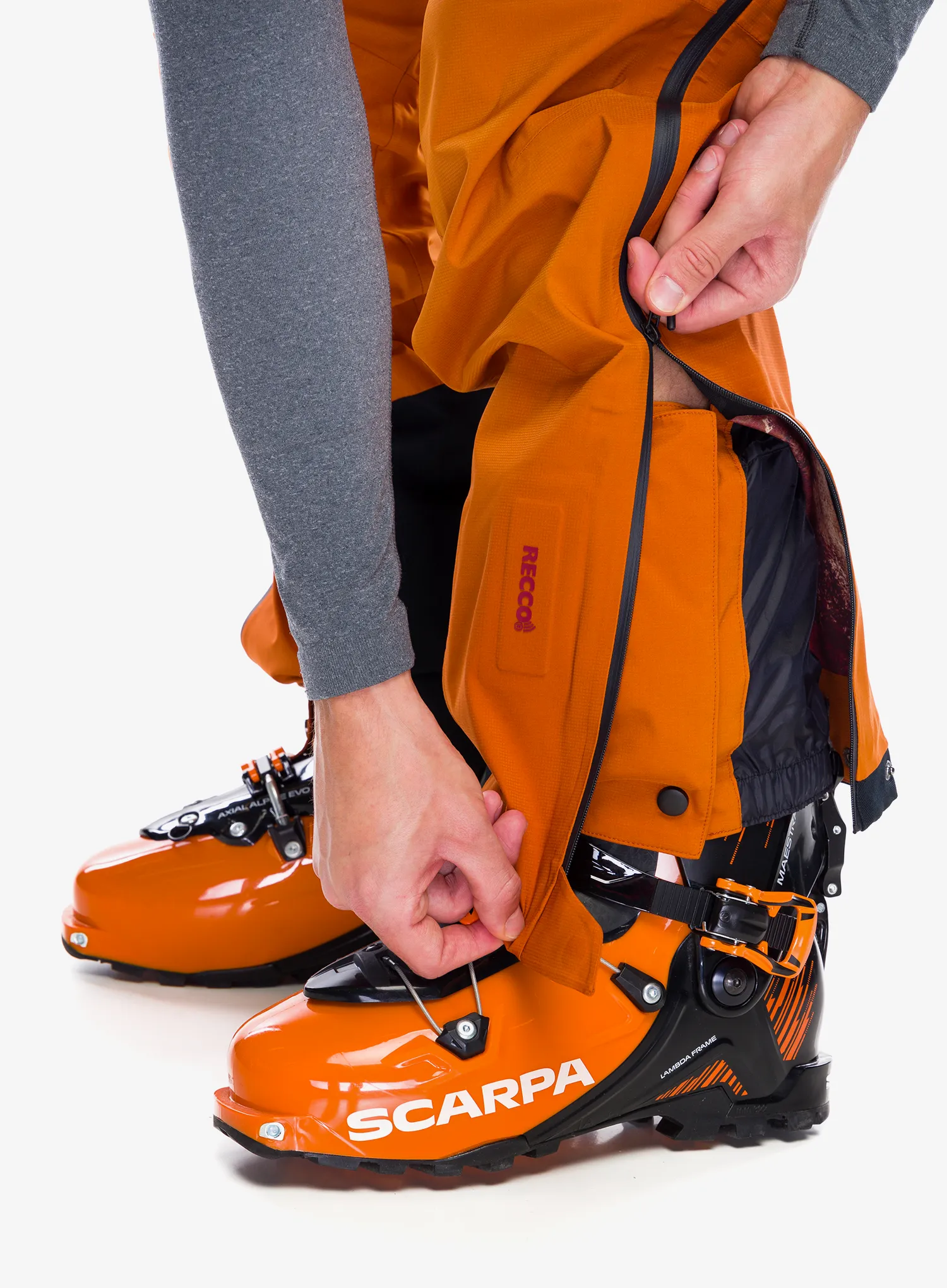 Hlače Oakley TC Outpost RC Shell Pant - ginger