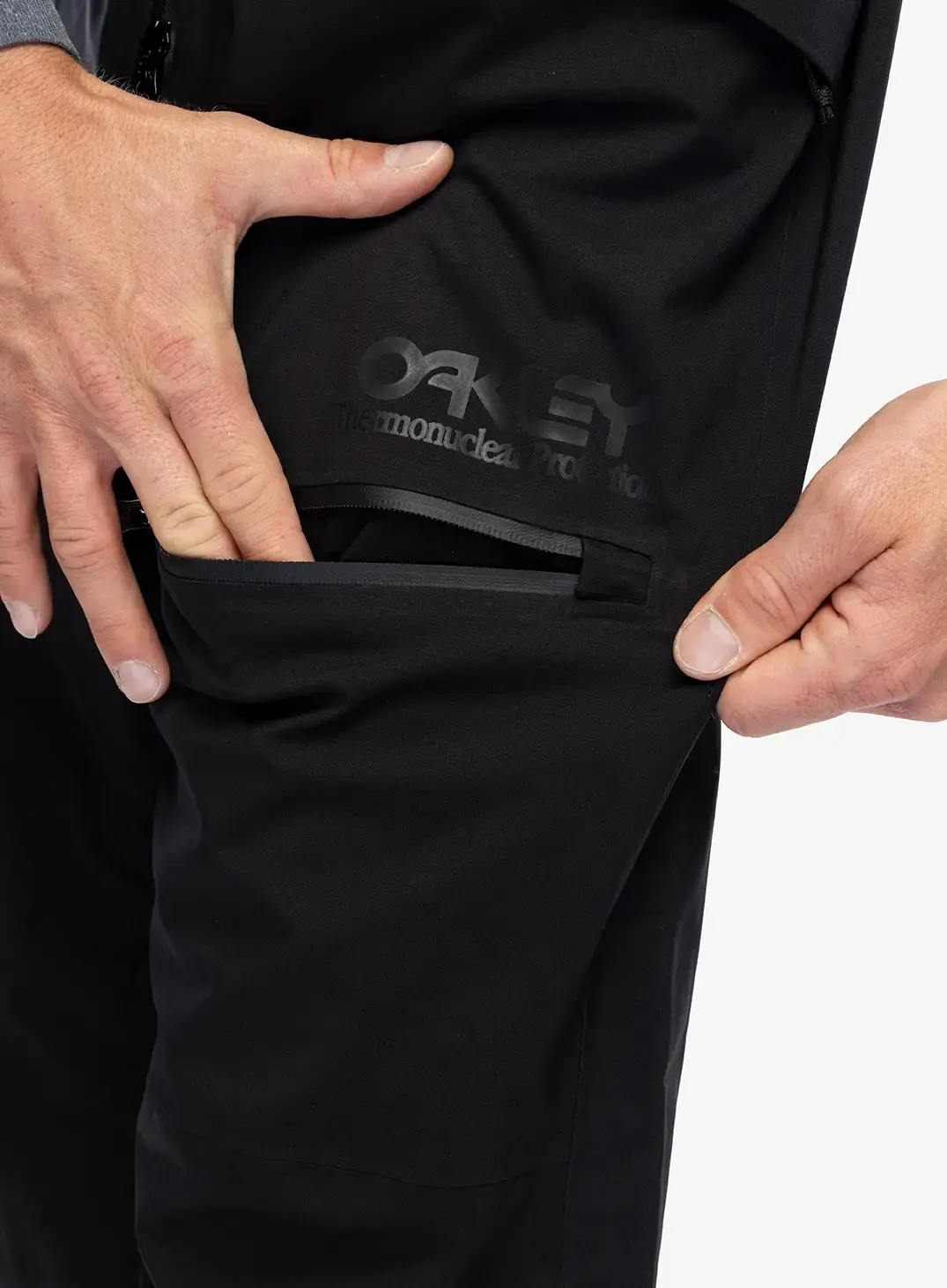 Smučarske hlače Oakley TNP Shell Bib - blackout