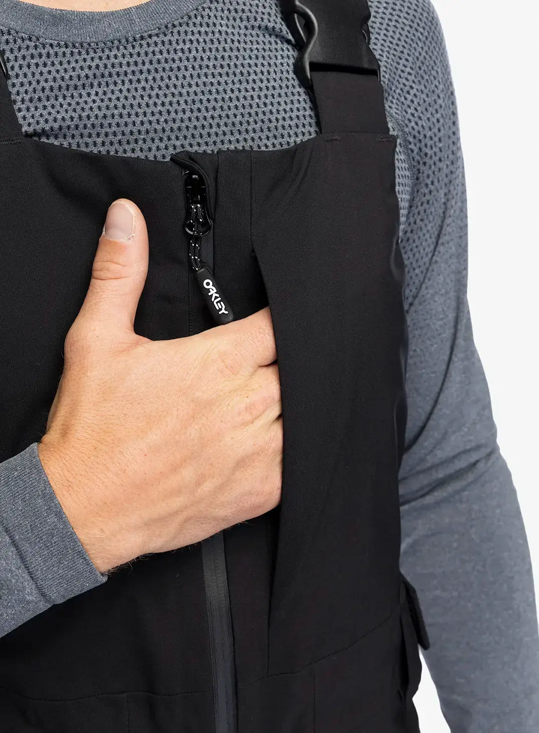 Smučarske hlače Oakley TNP Shell Bib - blackout