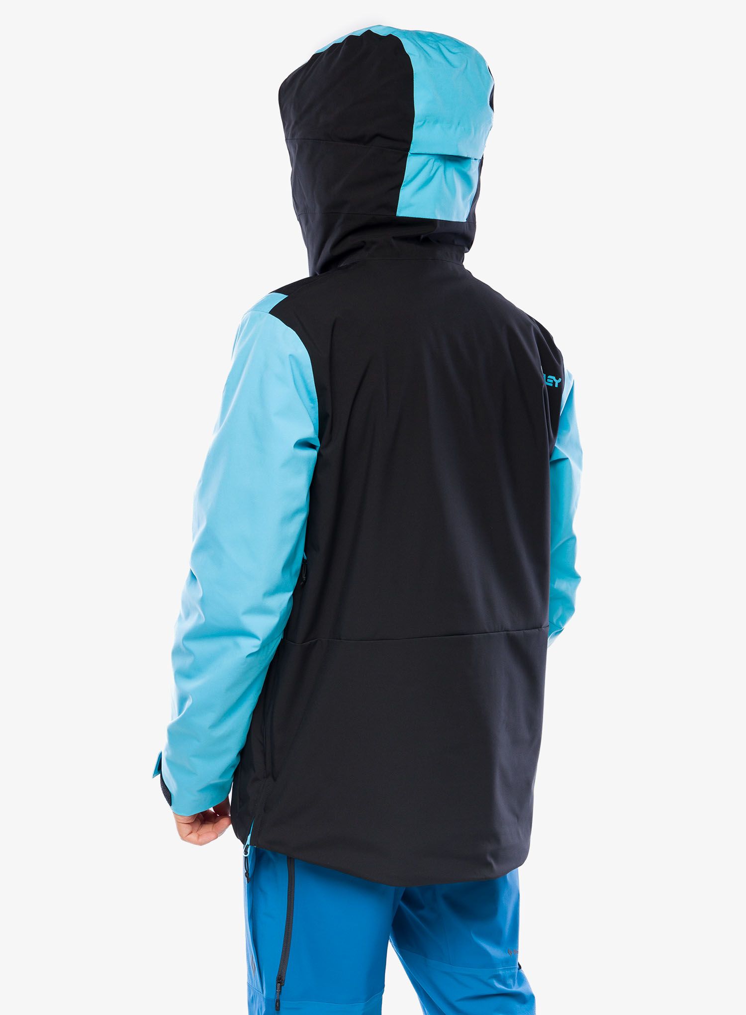 Smučarska jakna Oakley TNP TBT Insulated Anorak - black/bright blue