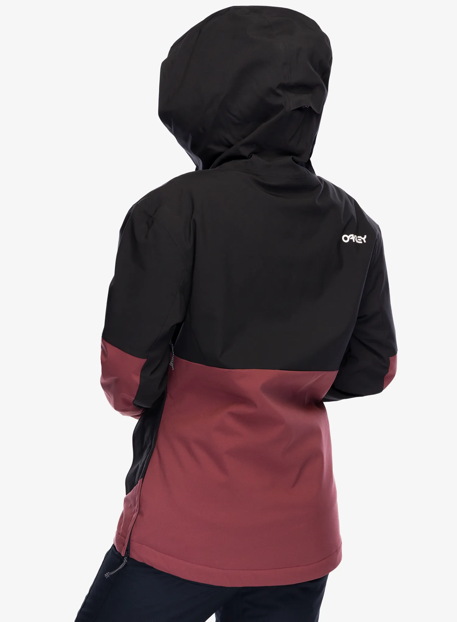 Ženska sintetična jakna Oakley TNP TBT Insulated Anorak - blackout/grenache