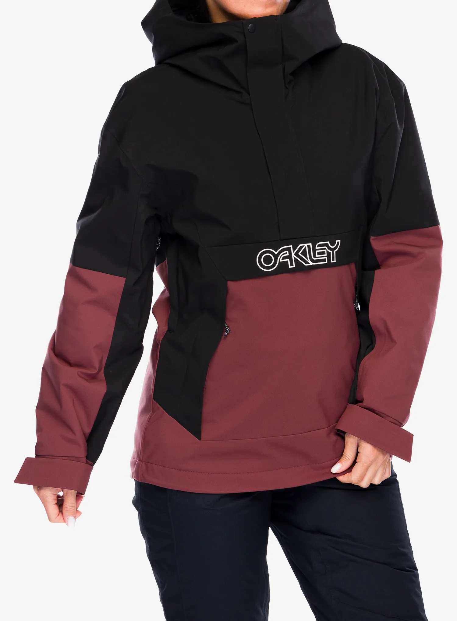 Ženska sintetična jakna Oakley TNP TBT Insulated Anorak - blackout/grenache