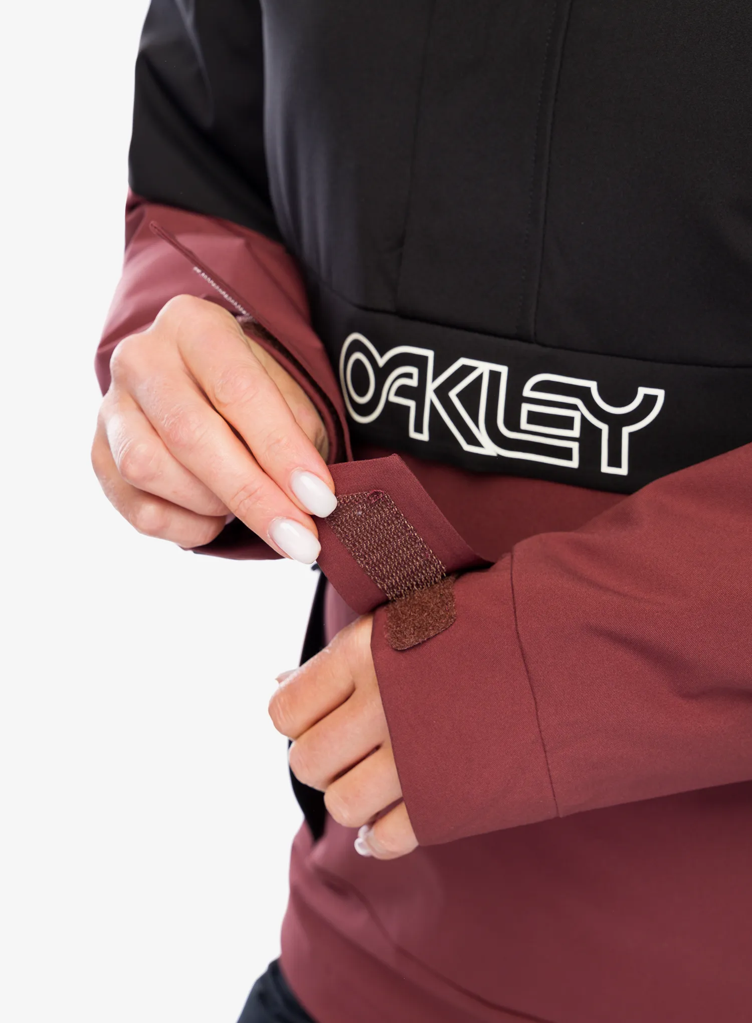 Ženska sintetična jakna Oakley TNP TBT Insulated Anorak - blackout/grenache