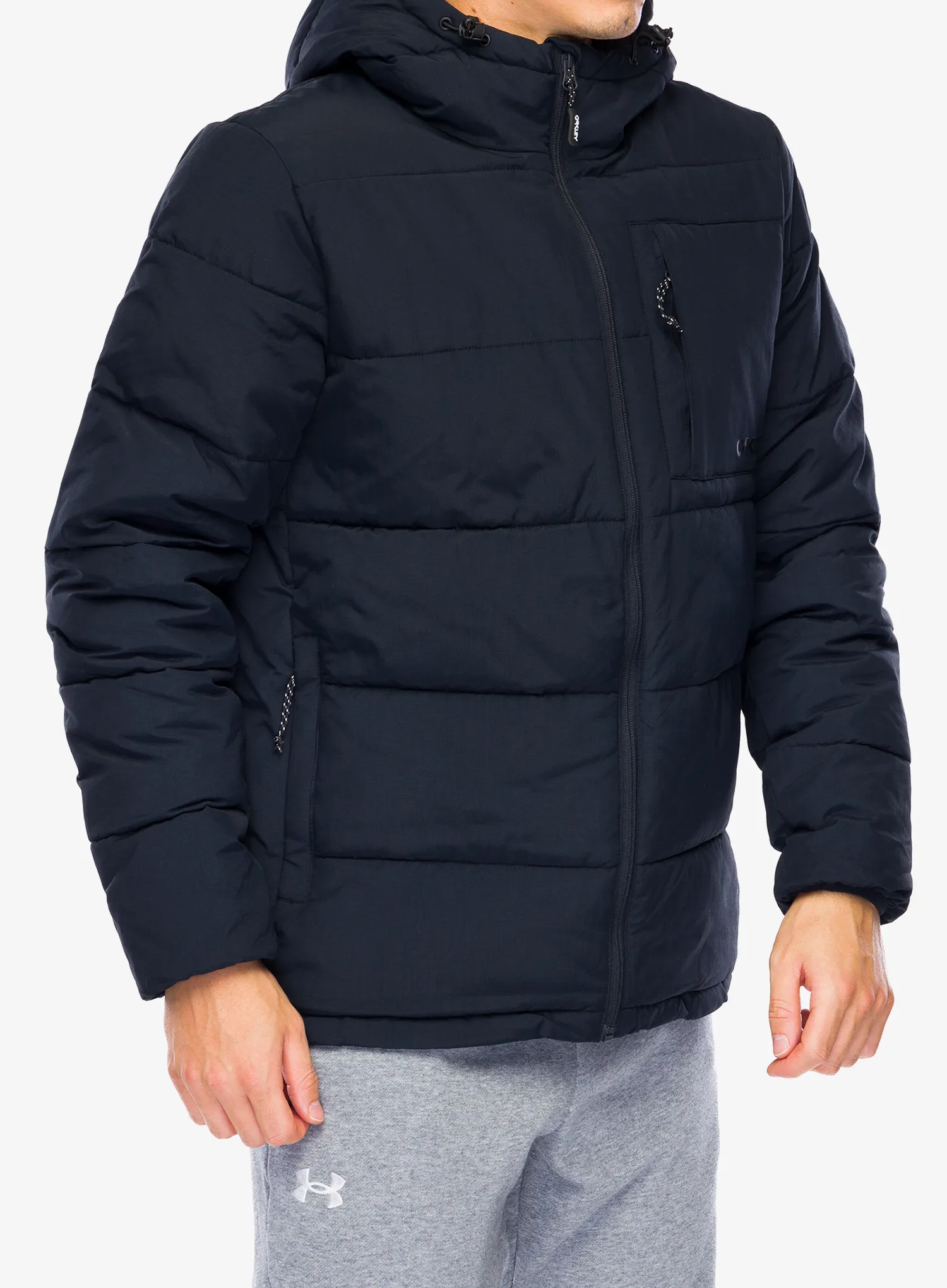 Sintetična jakna Oakley Tahoe Puffy RC Jacket - blackout