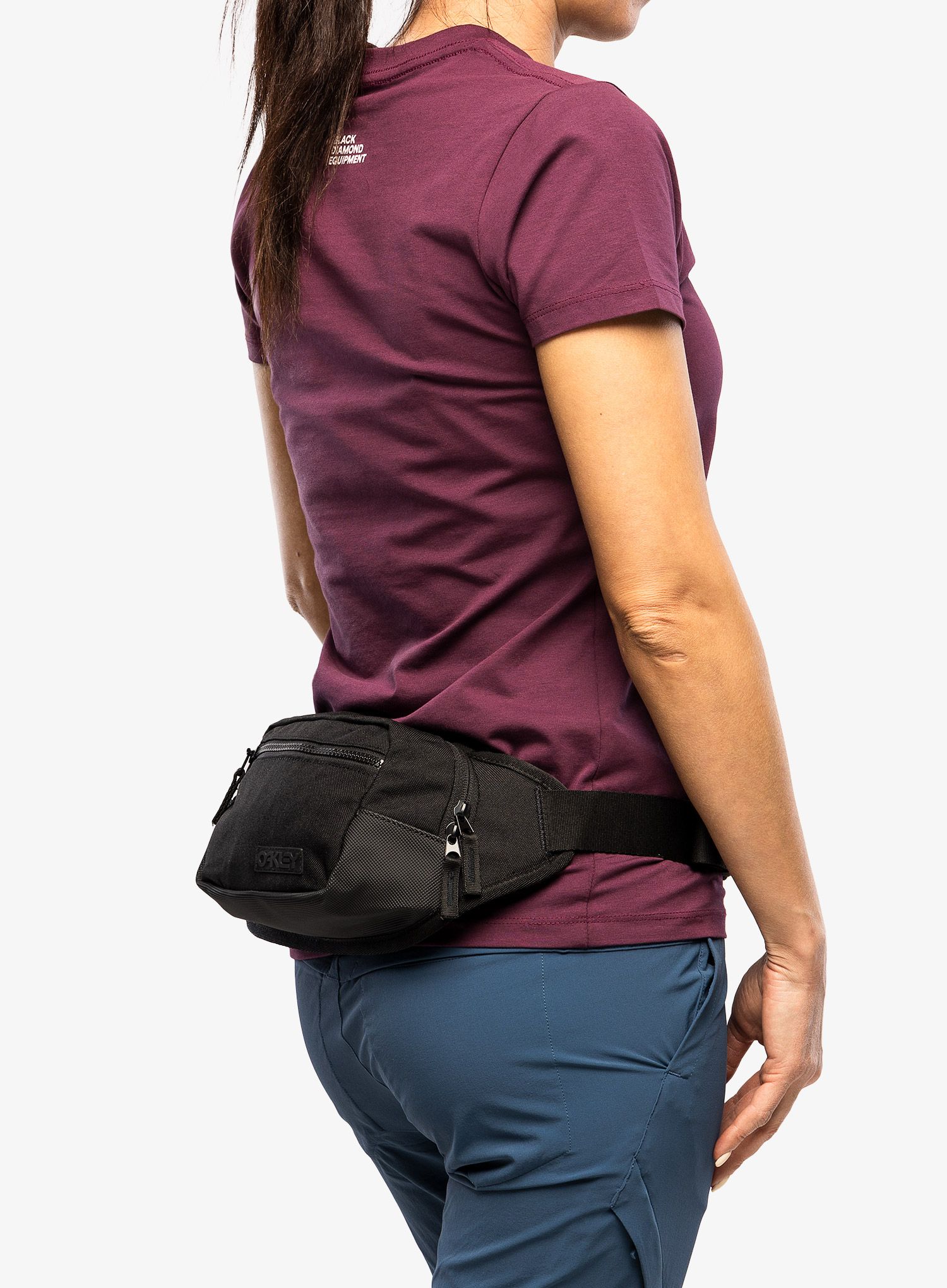 Torbica za okoli pasu Oakley Transit Belt Bag - blackout