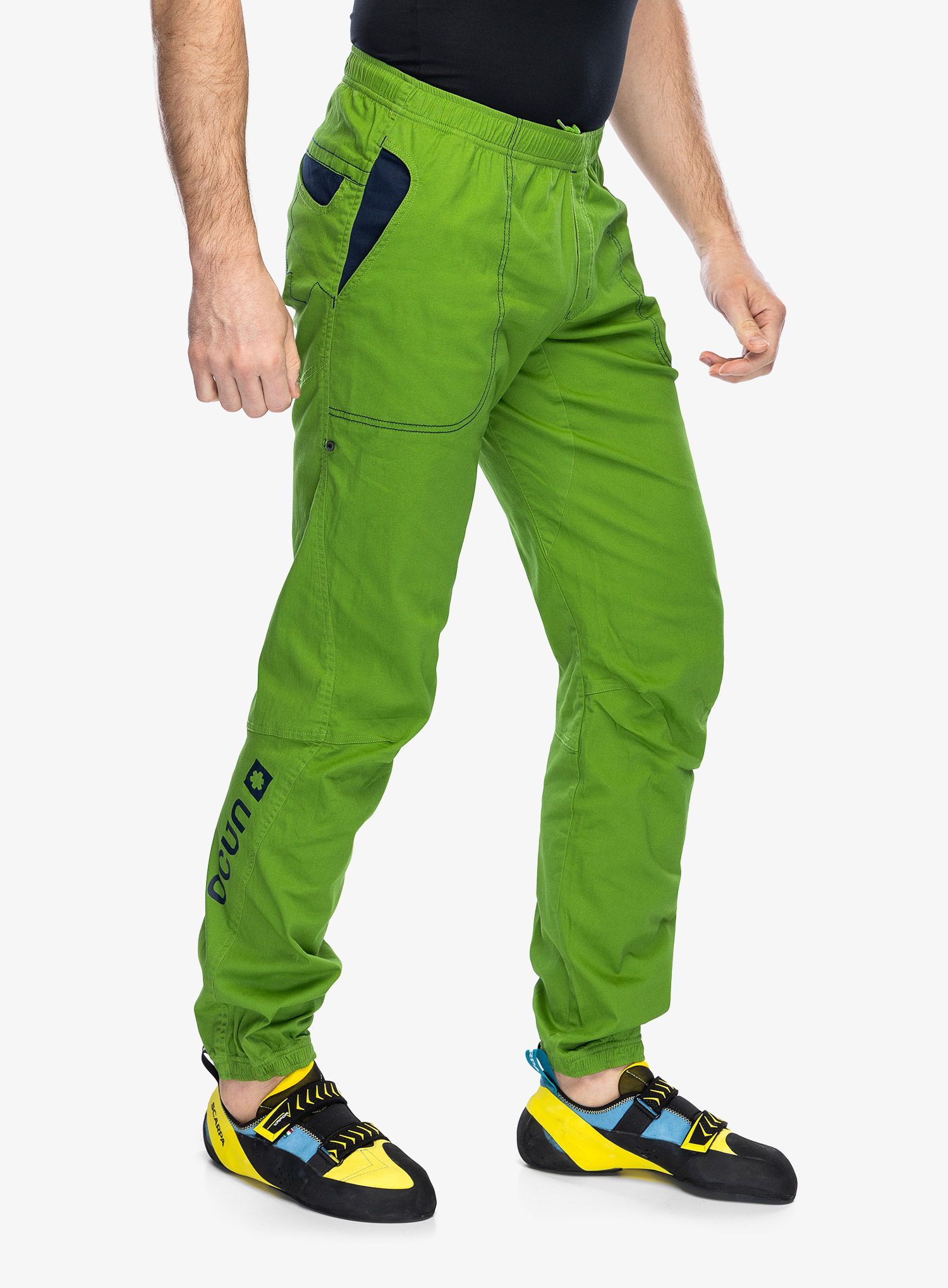 Plezalne hlače Ocun Jaws Pants - green spindle tree