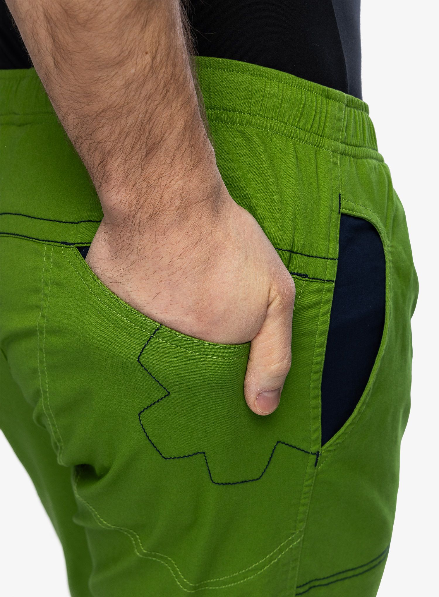 Plezalne hlače Ocun Jaws Pants - green spindle tree