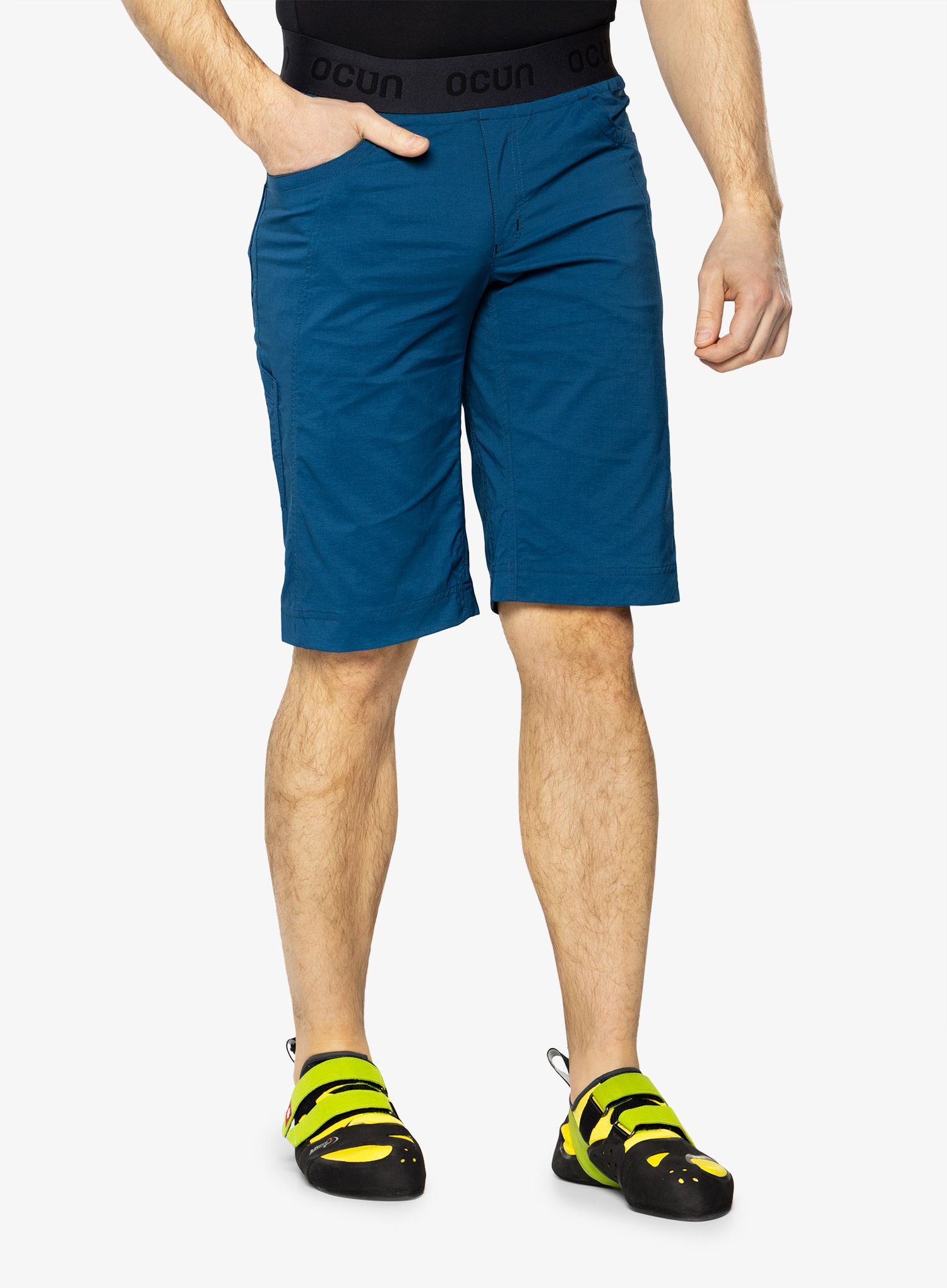 Plezalne kratke hlače Ocun Mania Eco Shorts - blue opal
