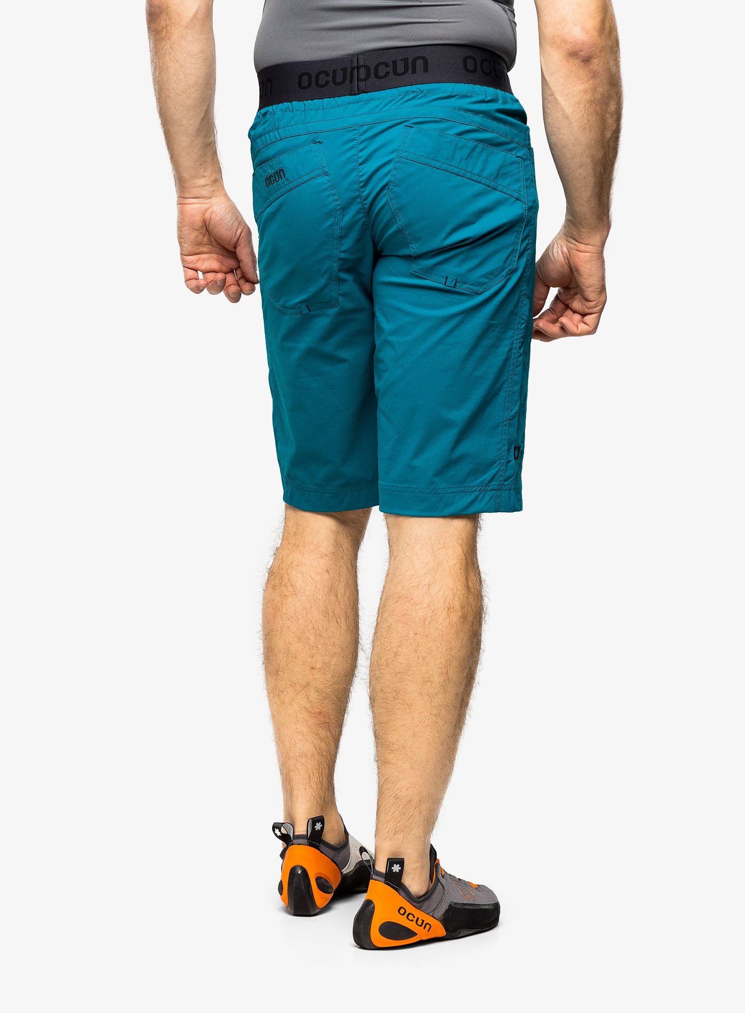 Plezalne kratke hlače Ocun Mania Eco Shorts - turquoise deep lagoon